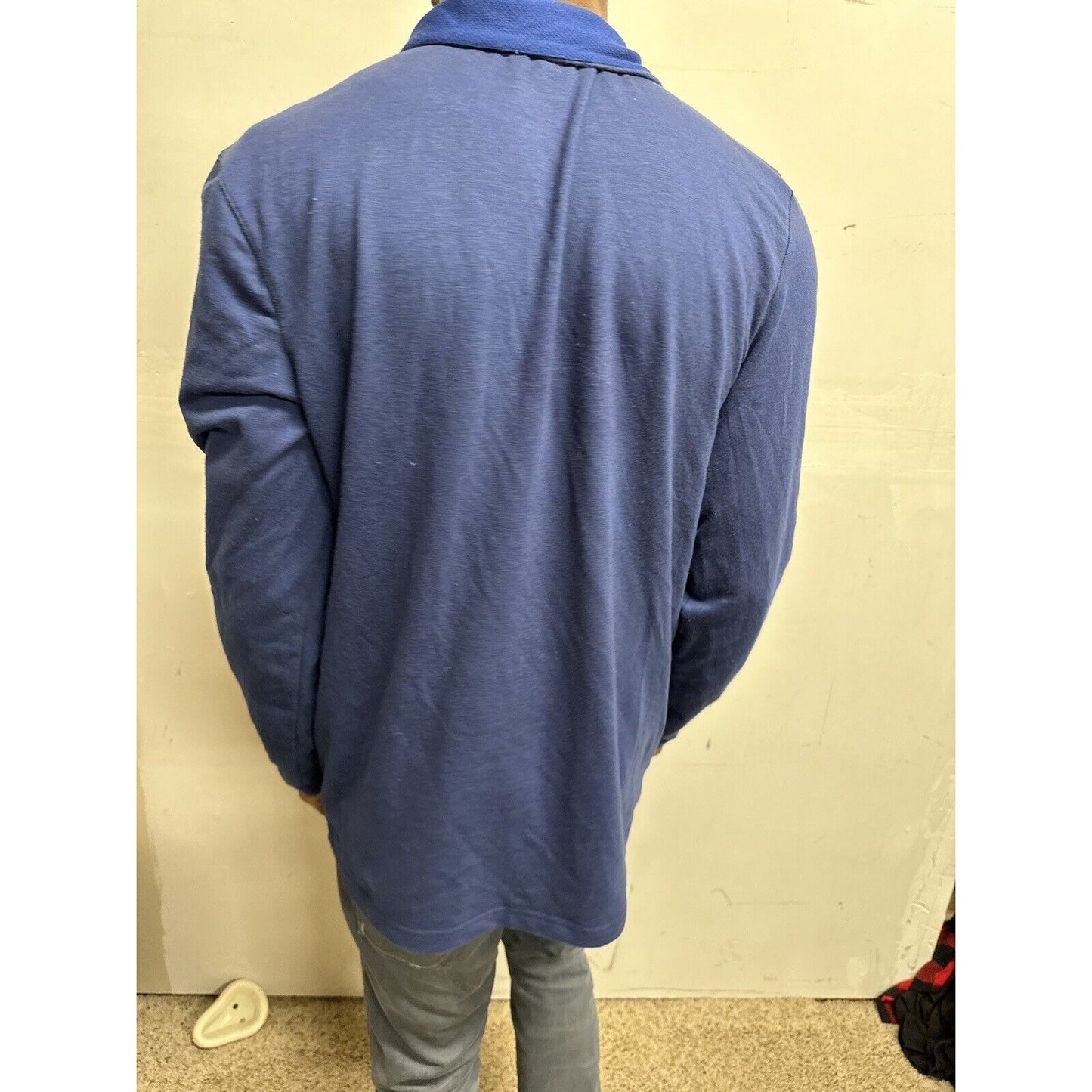 Men’s Swiss Tech Blue Medium 1/4 Zip Pullover Jacket