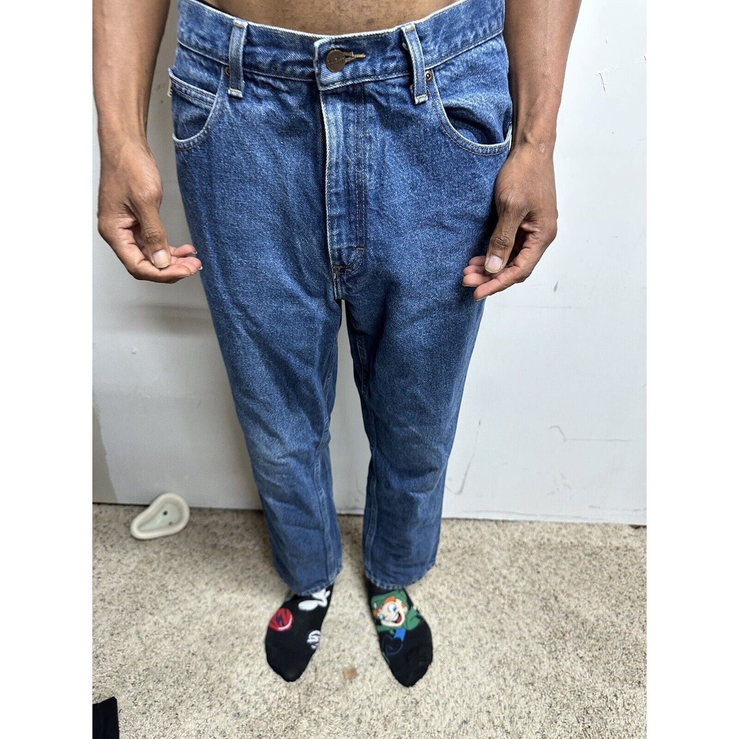 Men’s L.L. Bean 33 X 29 Blue Jeans Classic Fit