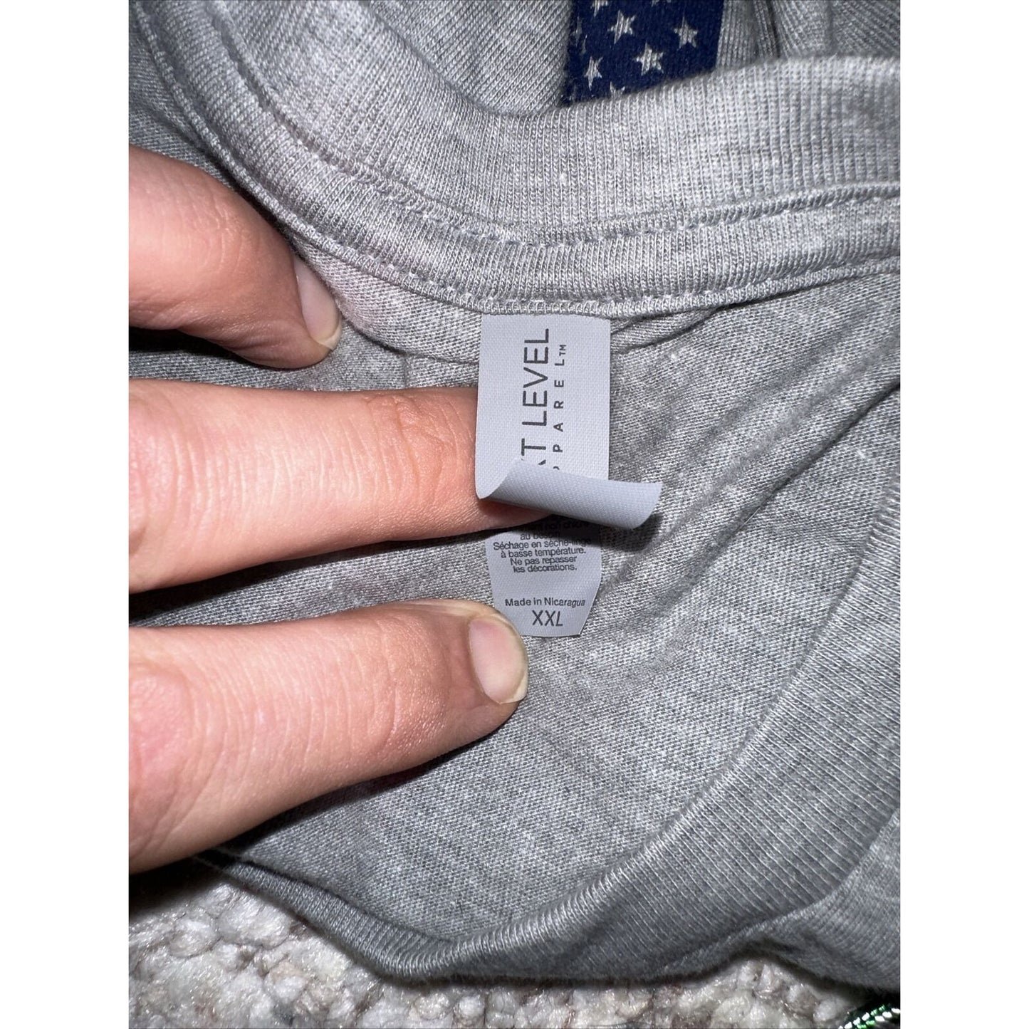 Men’s Gray Next Level XXL Charlie Mike Air Force Tshirt