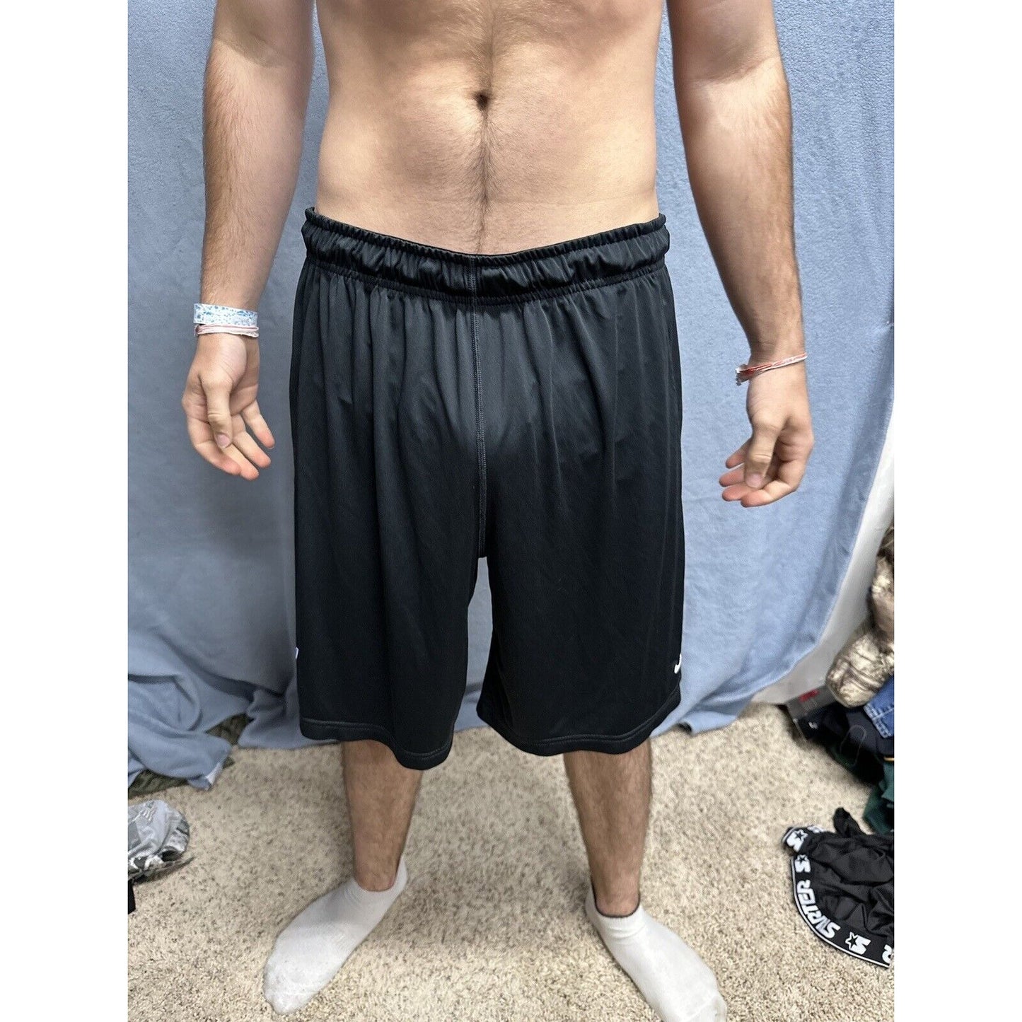 Men’s Nike Black XL Usafa Air Force Academy Football Shorts No Pockets