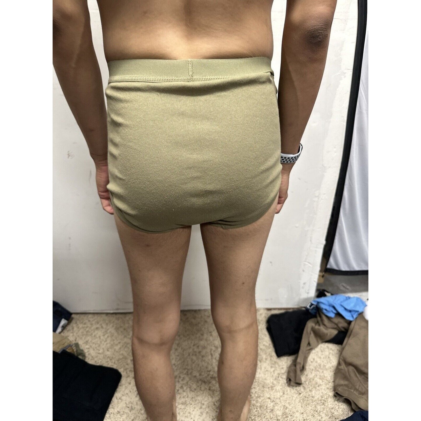 Men’s Military Issued Army Tan Briefs Multiple Sizes And Brands