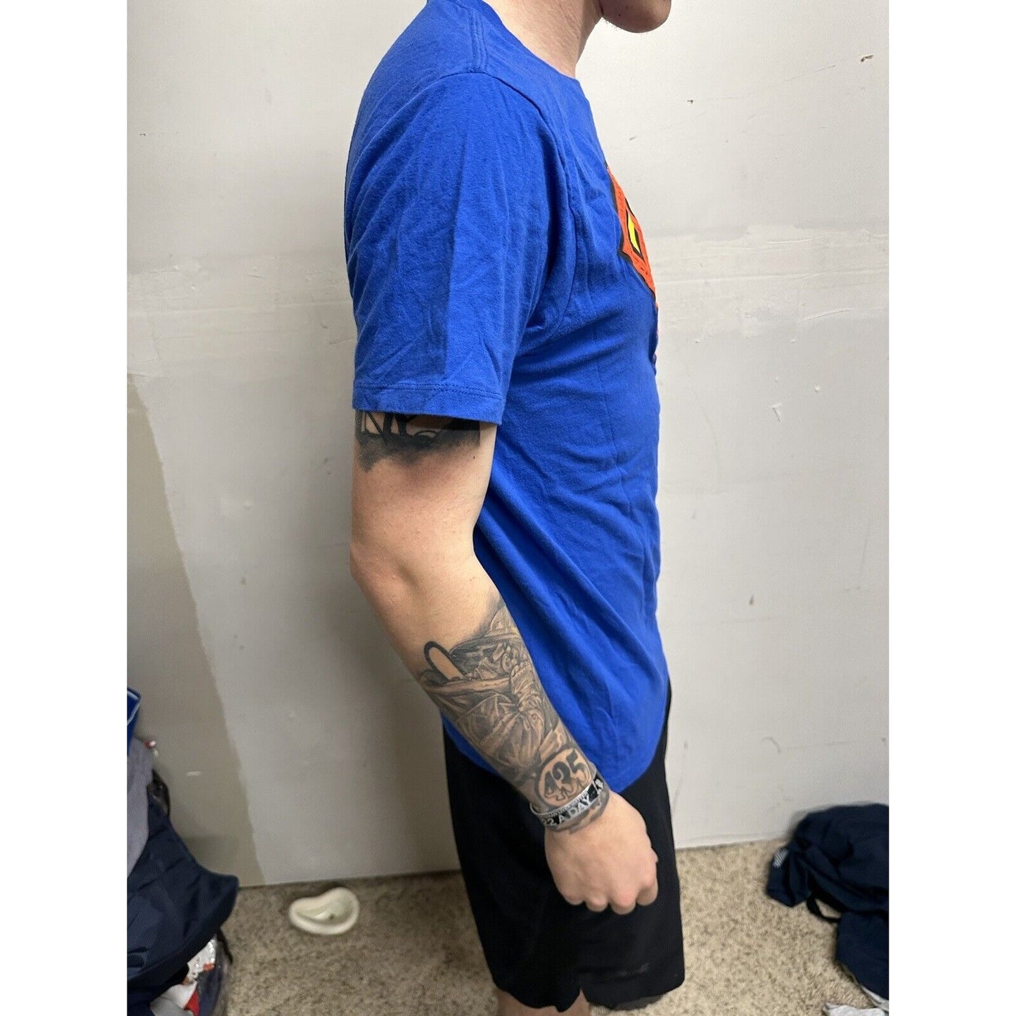 Boy’s XXL (18) Blue Super Man Shirt