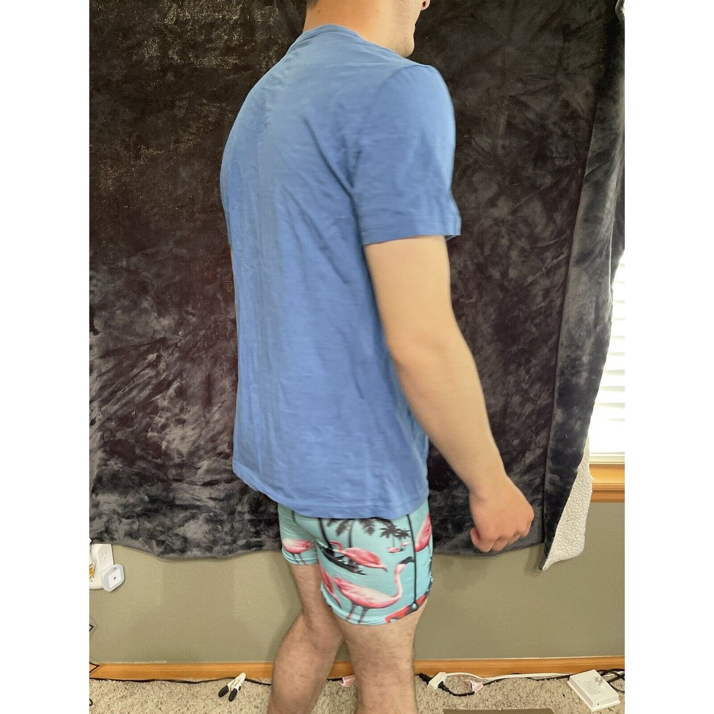 Men’s Large Forever 21 Blue Short Sleeve Shirt