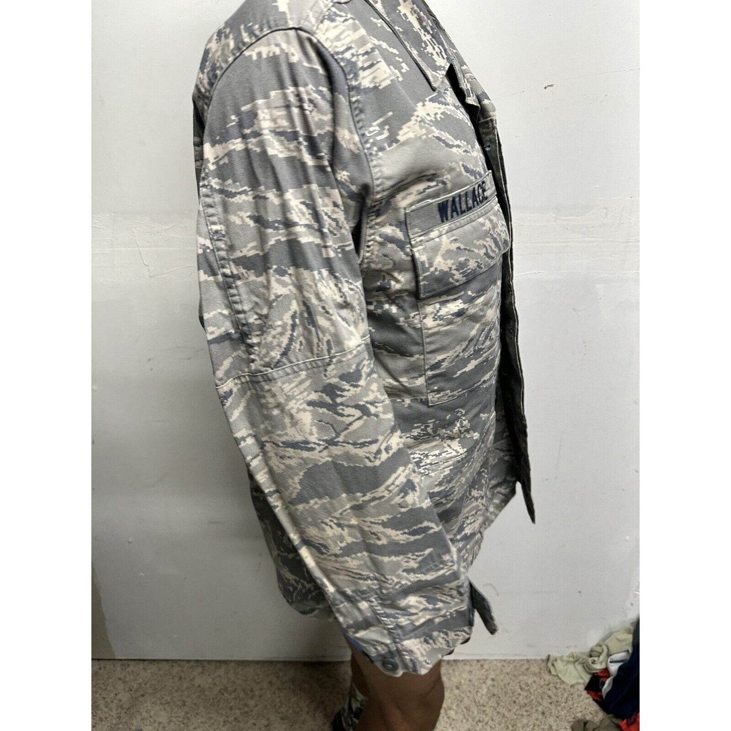 Men’s USAF Abu Airman Battle Uniform 42R Coat Top Blouse Civil Air Patrol