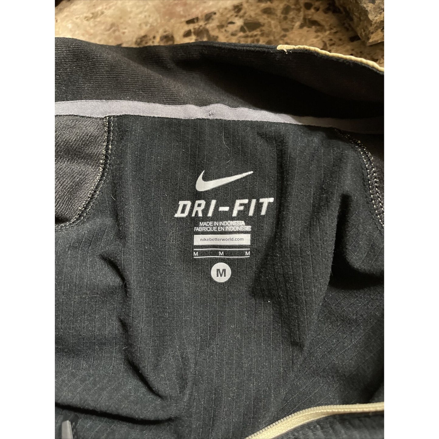 Men's Nike Dri Fit UCCS Colorado Springs Medium quarter zip windbreaker jacket