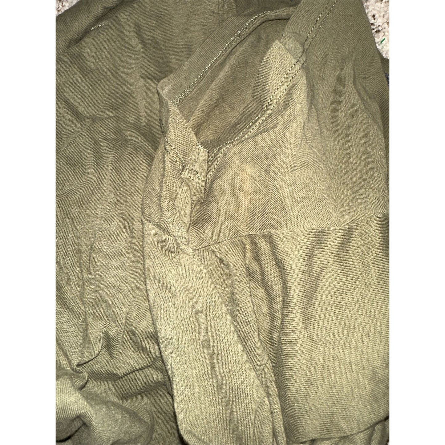 Men’s Jack Threads Medium Olive Green Marine Tshirt Only