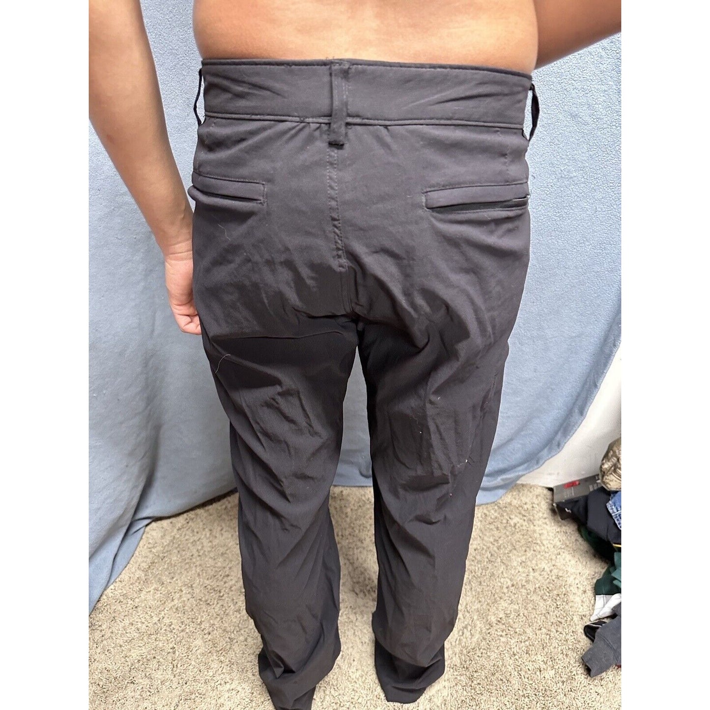 Men’s Union Bay 38x34 Black Nylon And Spandex Pants