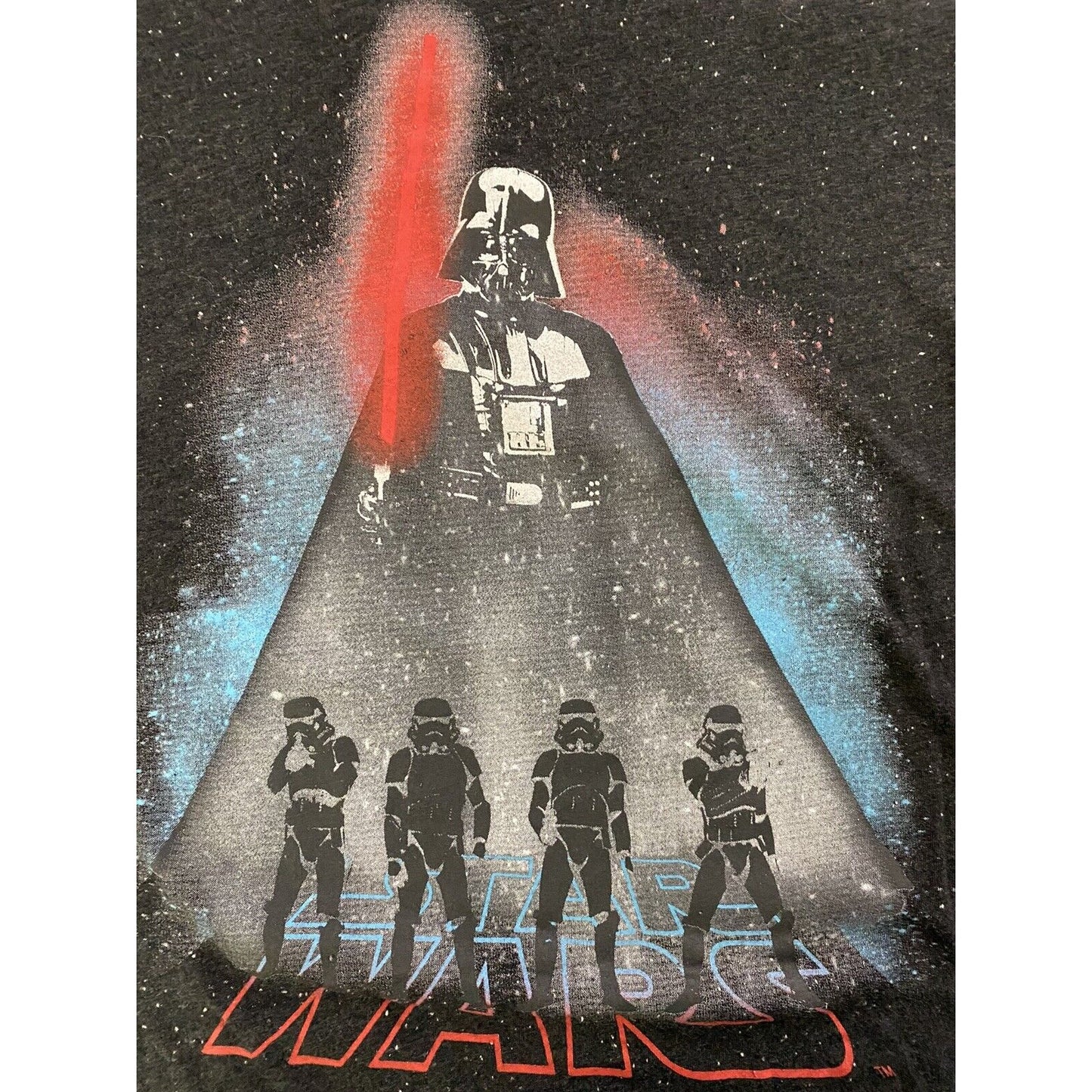 STAR WARS Death Vader “Empire Strikes Back” Men’s Large T-shirt Vintage