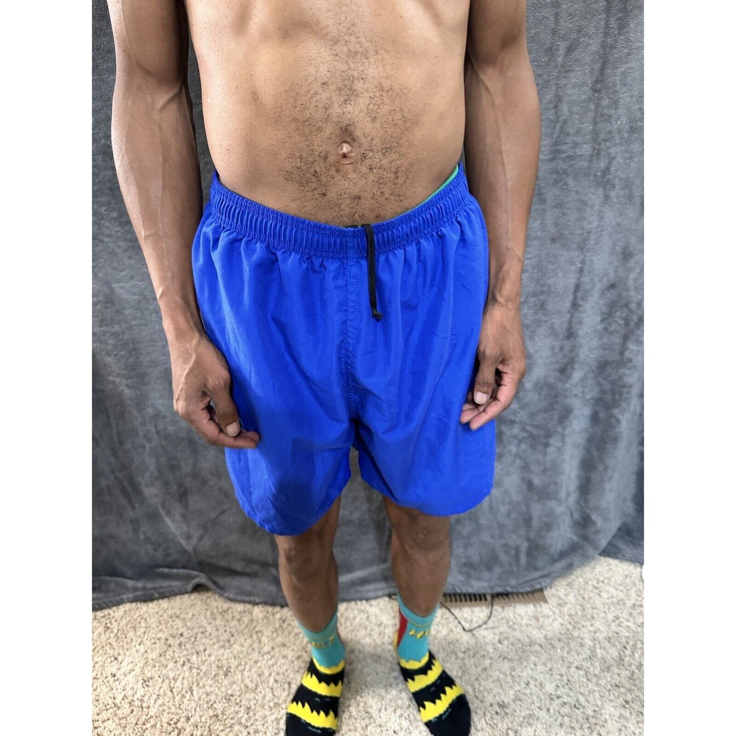 Men’s Blue Large USAFA Cadet Dolfin Swim Trunks Issued Air Force Academy