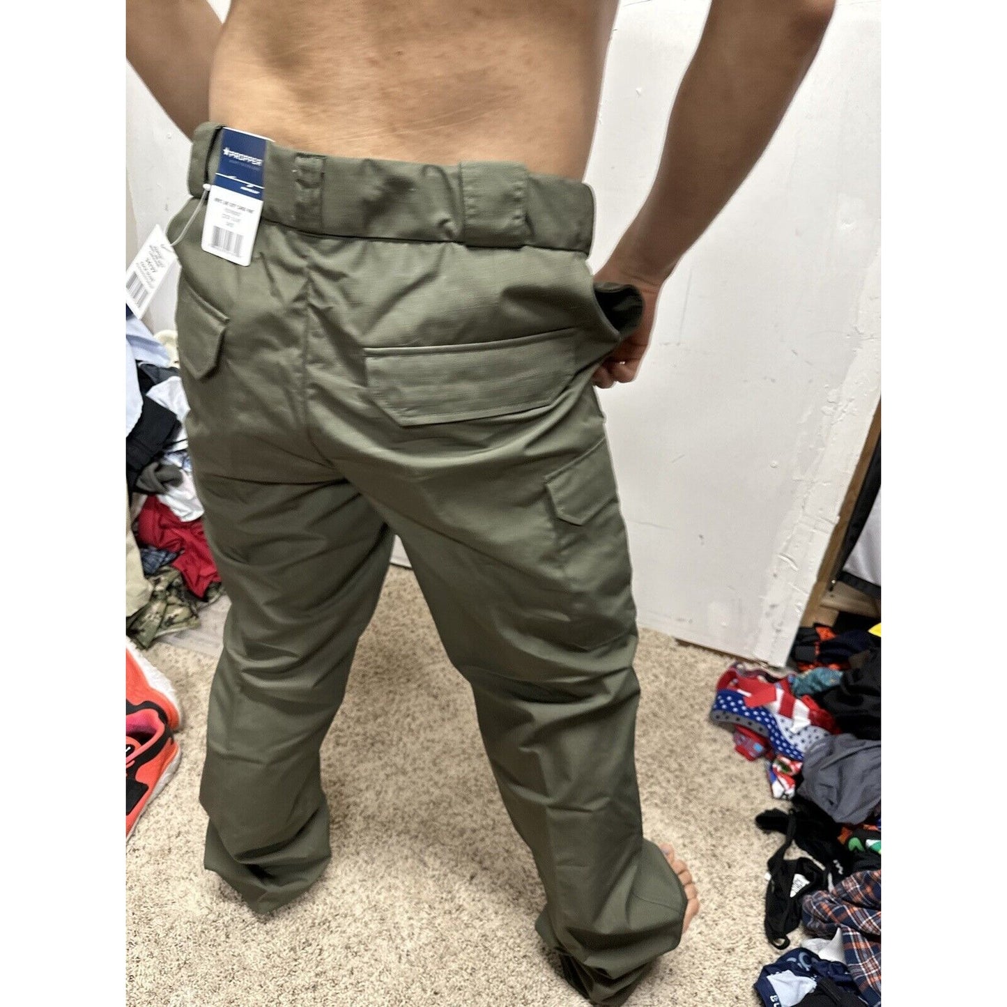 Men’s Propper Line Duty Cargo Pant Olive 34/37 Pants