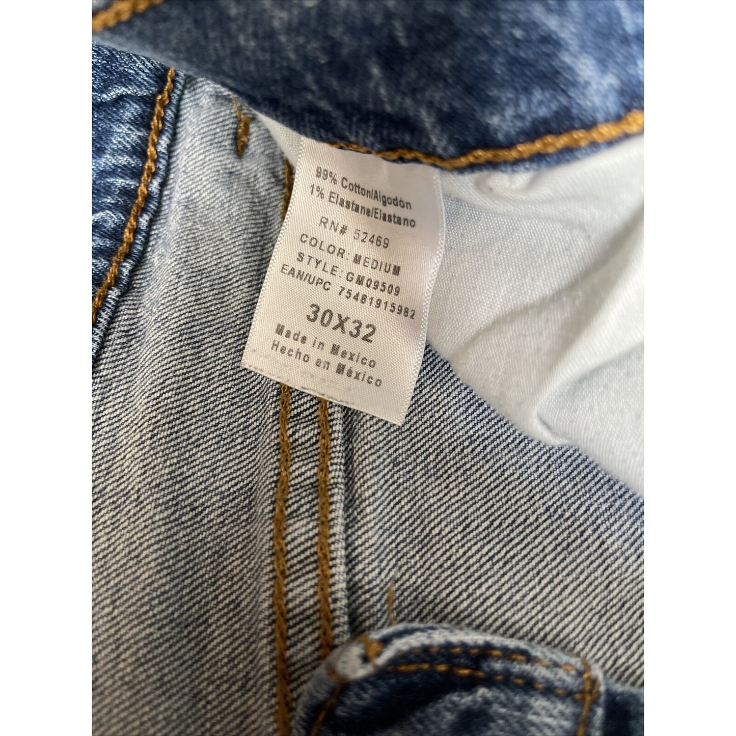 Mens George Blue Athletic Fit Denim Jeans 30 X 32 EUC