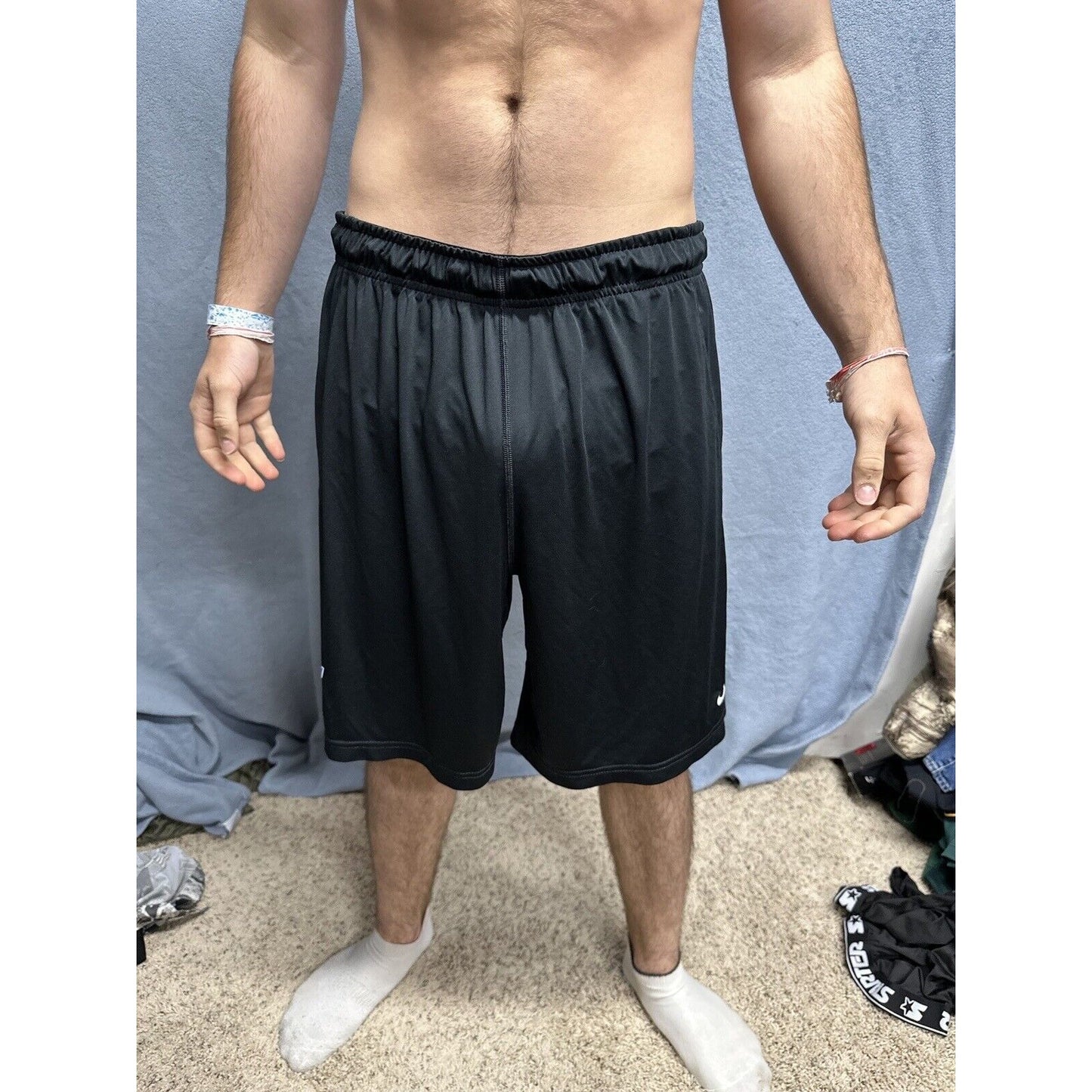 Men’s Nike Black XL Usafa Air Force Academy Football Shorts No Pockets