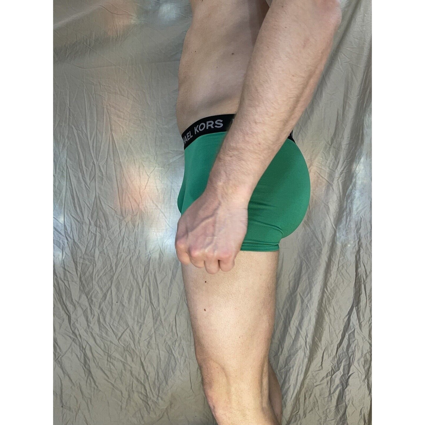 men's michael kors stretch factor pride boxer briefs Green Small