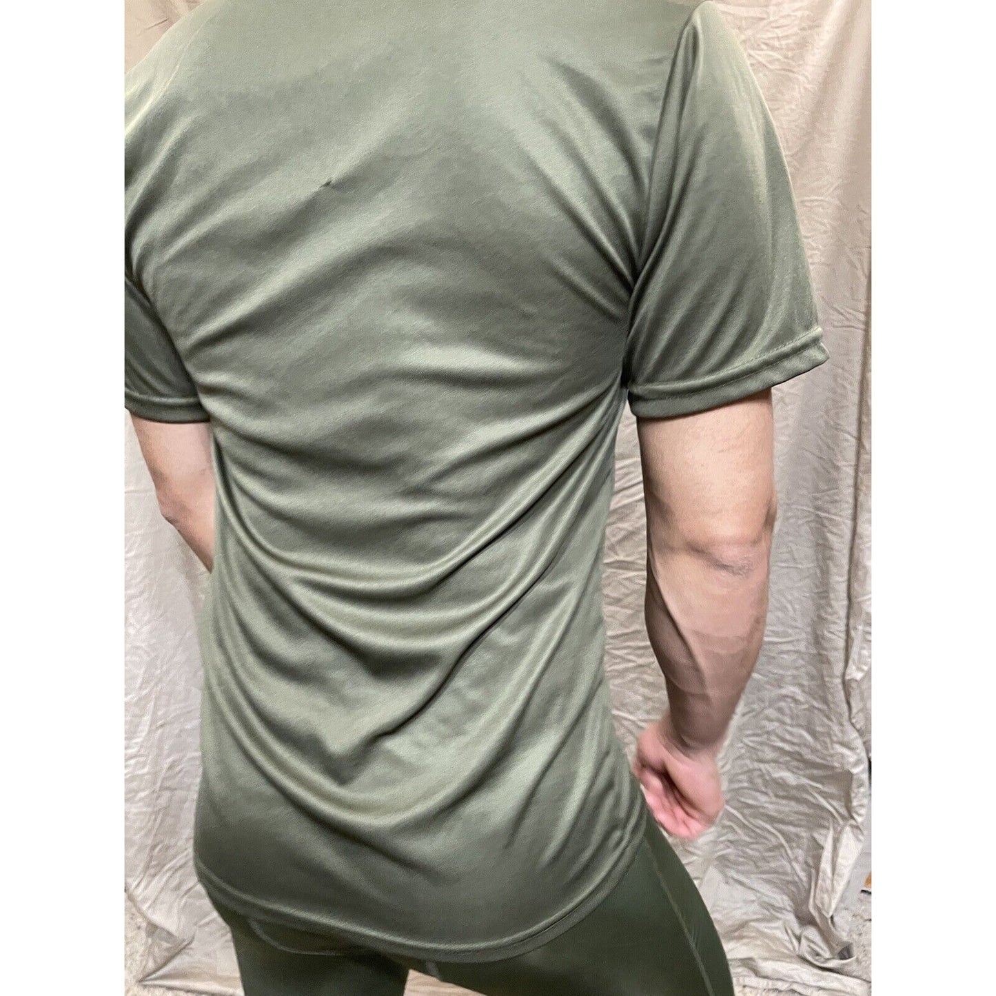 Men's Augusta Sportswear Moisture Management Athletic shirt Olive Green Small