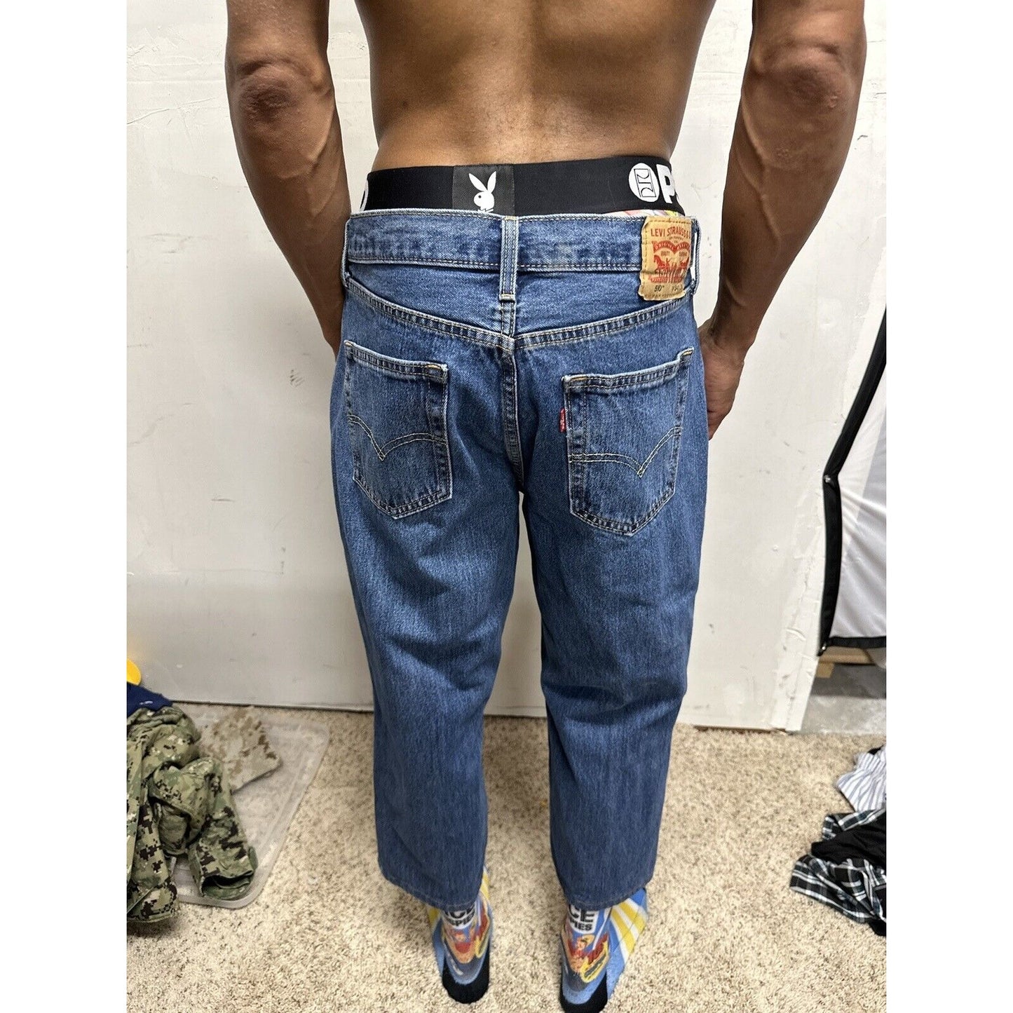 Men’s Levi’s 550 34 X 30 Blue Jeans