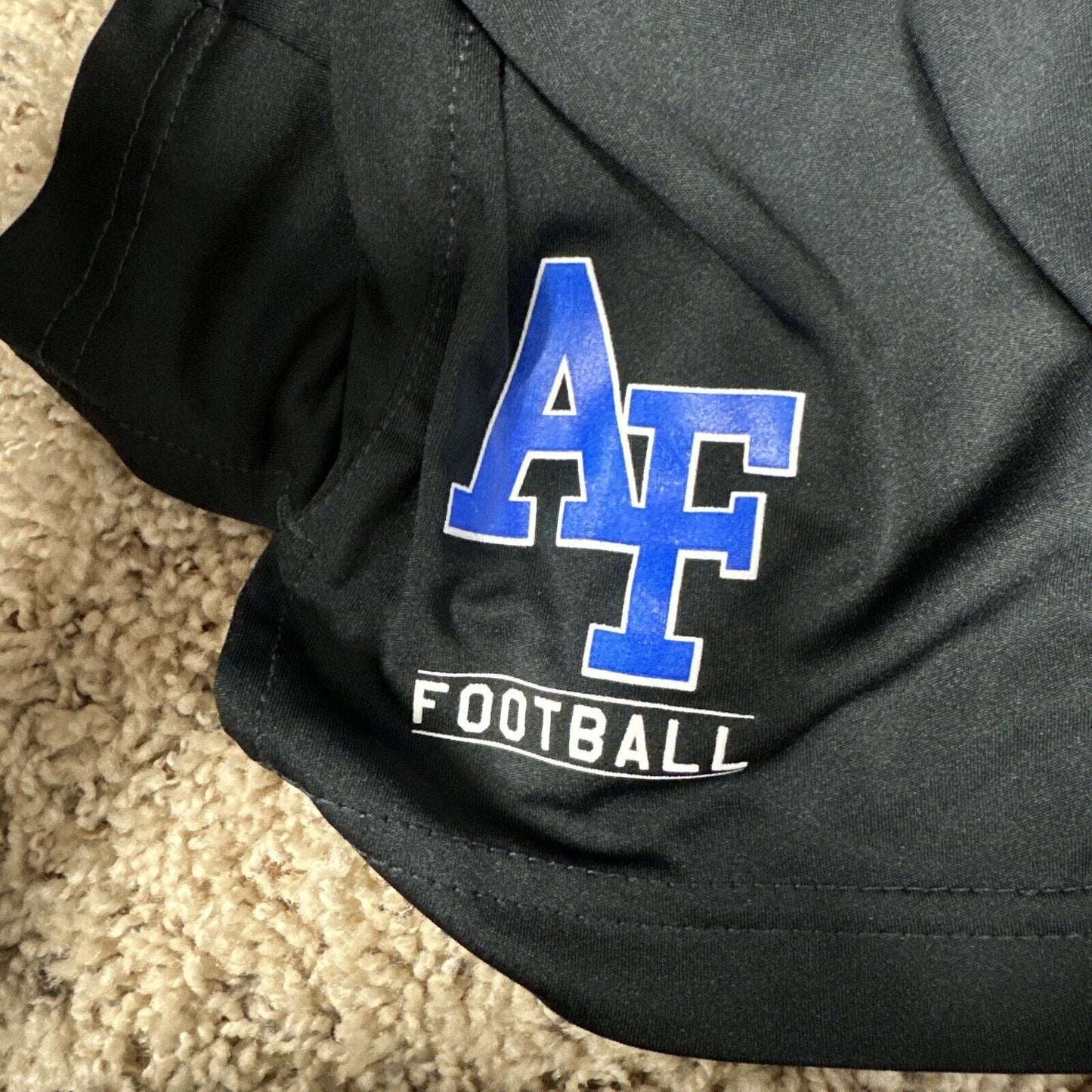 Men’s Nike Black XL Usafa Air Force Academy Football Shorts No Pockets