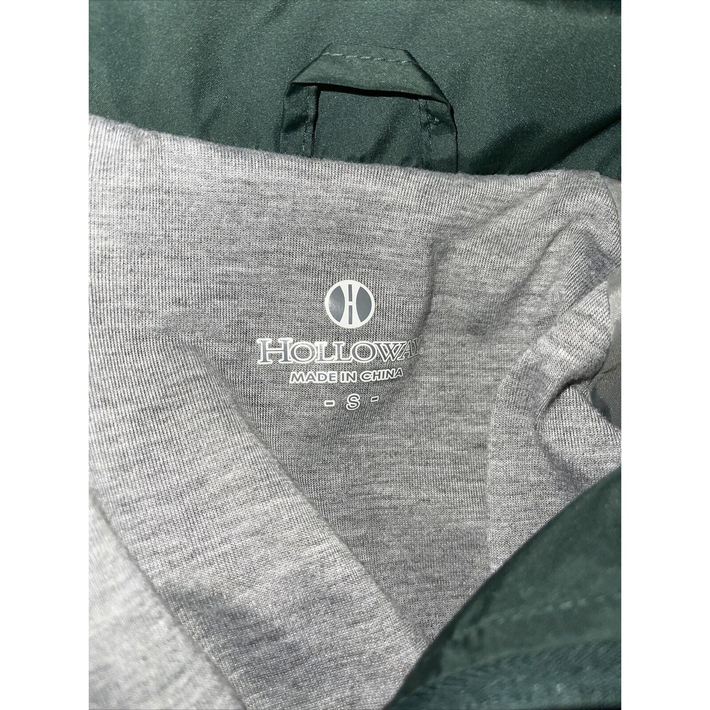 Falcon Tennis Men’s Small Holloway Windbreaker Jacket Dark Green