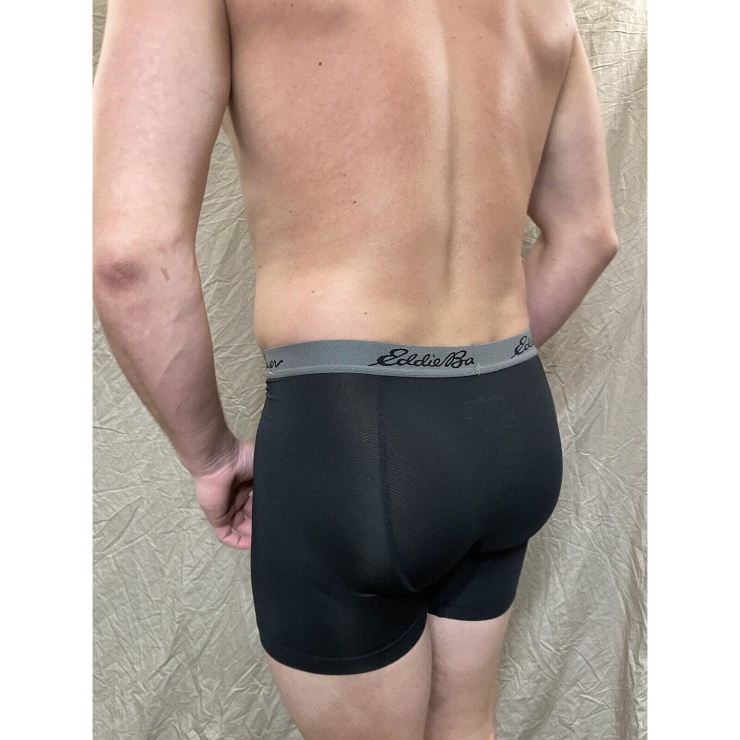 men's eddie bauer Large Black boxer brief
