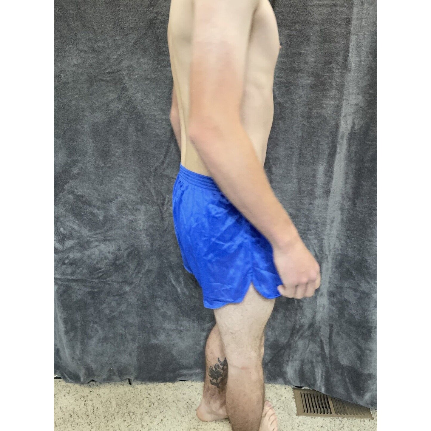 men's soffe ranger panties athletic shorts royal blue medium
