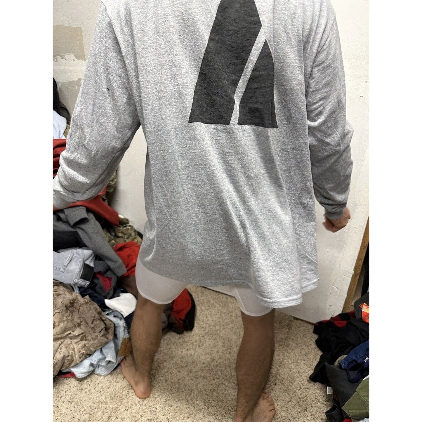 Men’s Long Sleeve Army Soffe Dri Release XL Pt Uniform Shirt Long Sleeves