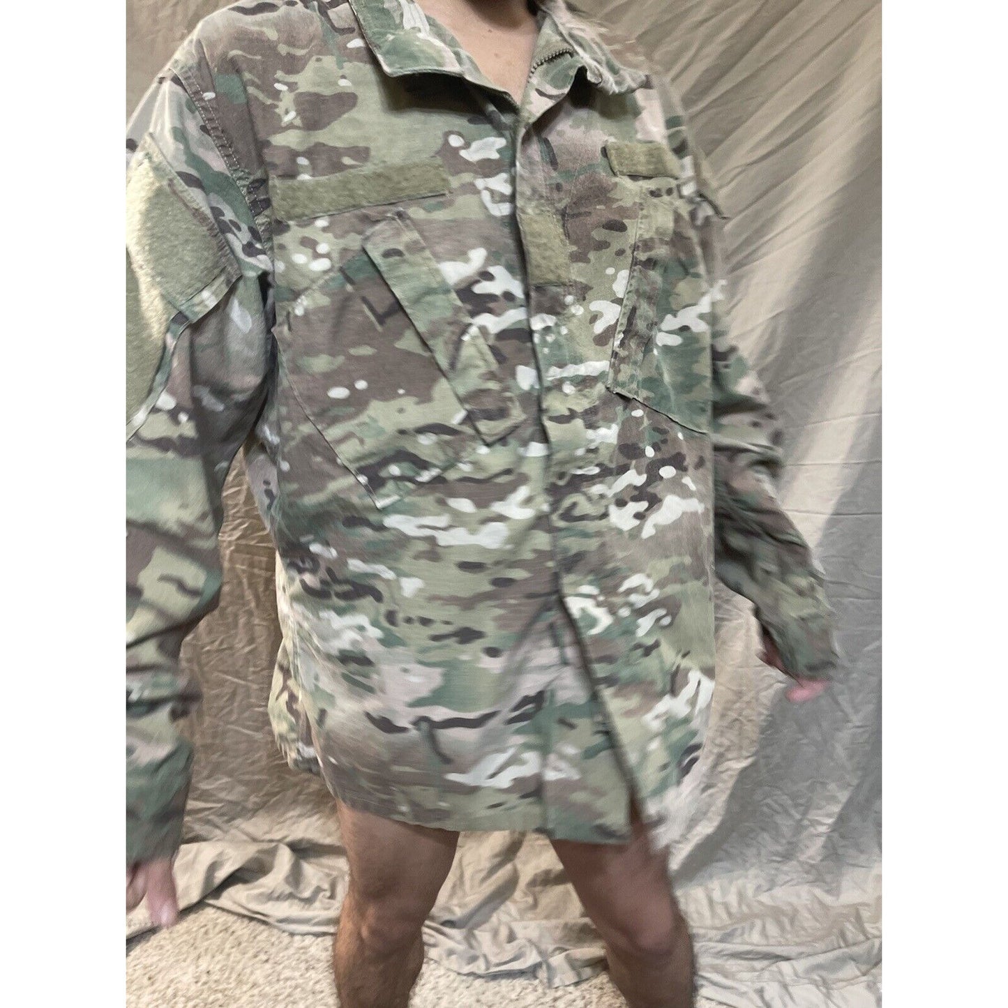 men’s large regular ocp blouse top army air force space force coat army combat