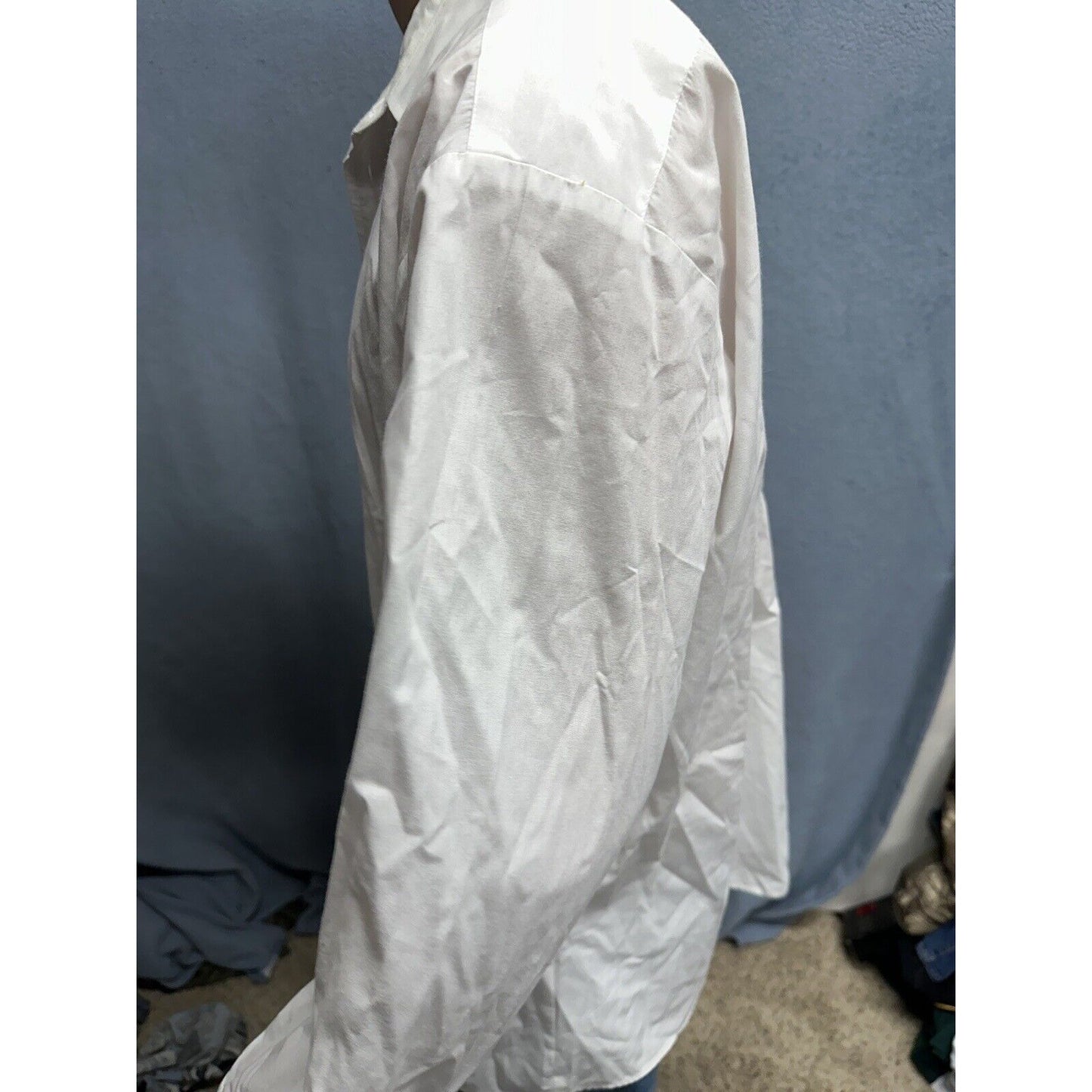 Air Force White Mess Dress Aetna Shirt 17 / 35 Long Sleeve Uniform