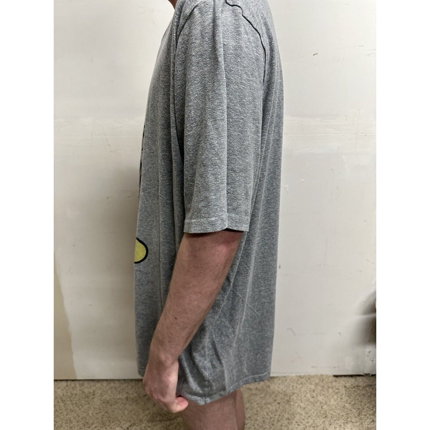 men’s 3XL disney gray short sleeve tshirt mickey mouse