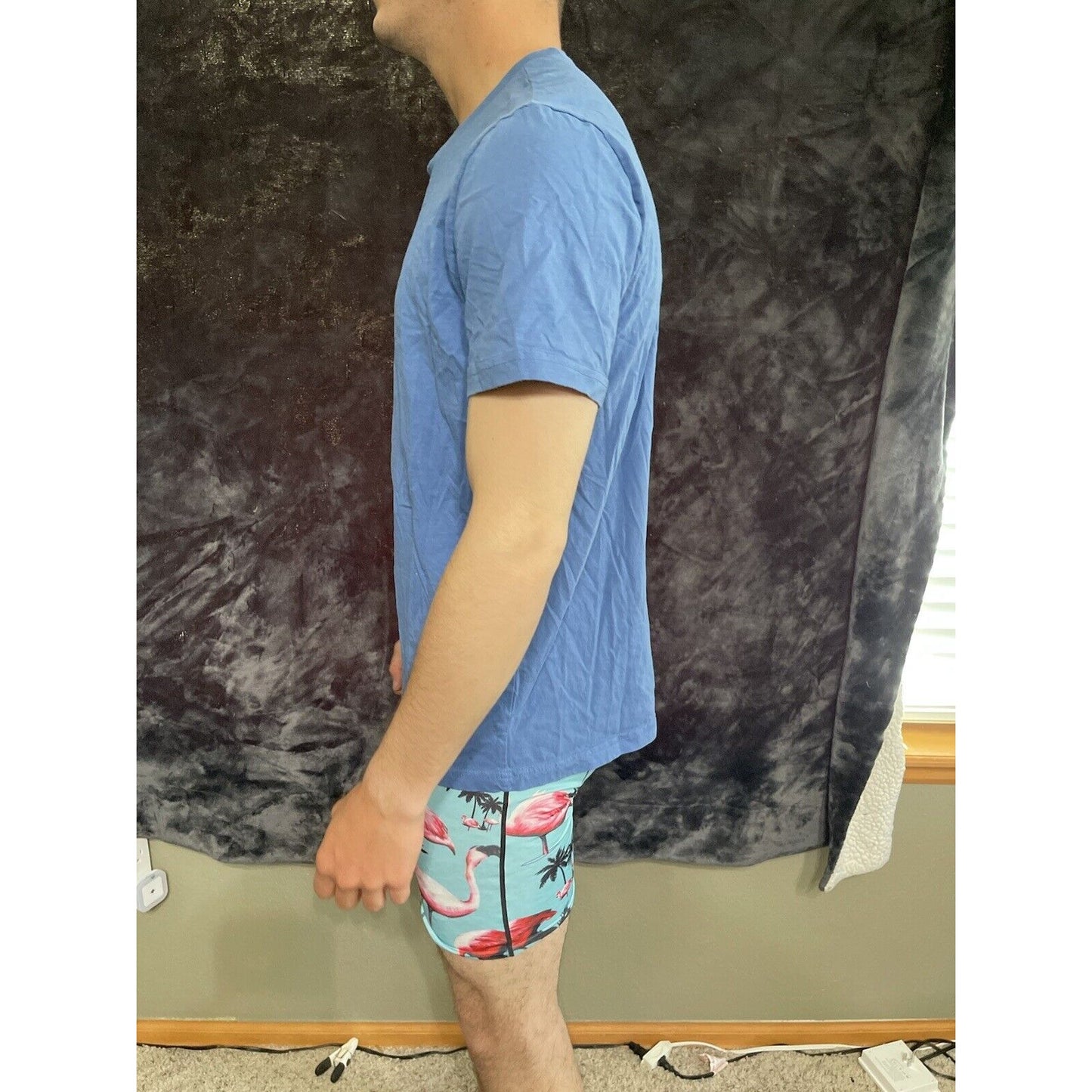 Men’s Large Forever 21 Blue Short Sleeve Shirt