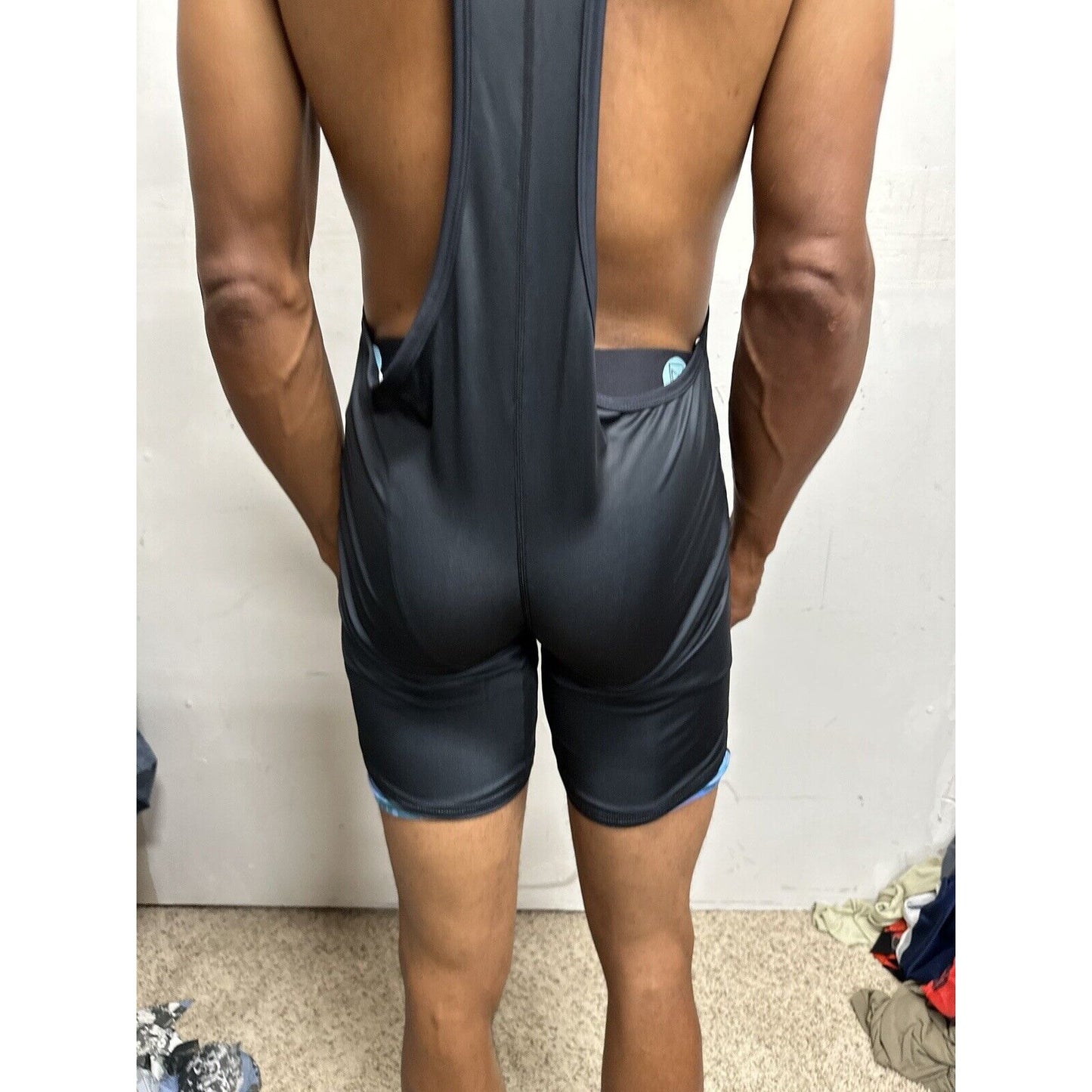 Men’s Tauwell XL Black Wrestling Singlet