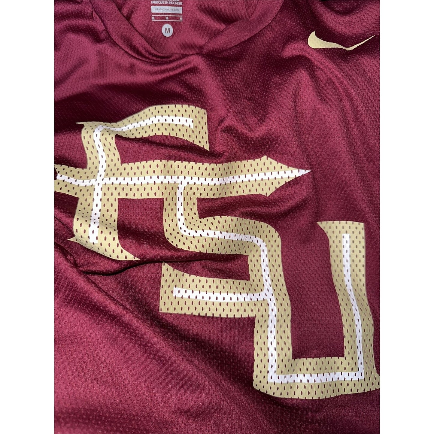Men’s Nike Medium Florida State University Seminoles Red Long Sleeve Shirt