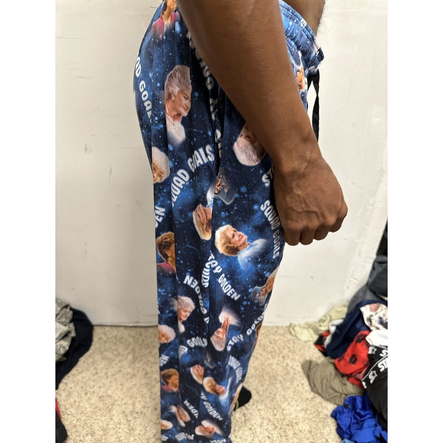 The Golden Girls Medium Lounge Pants Sleepwear Blue