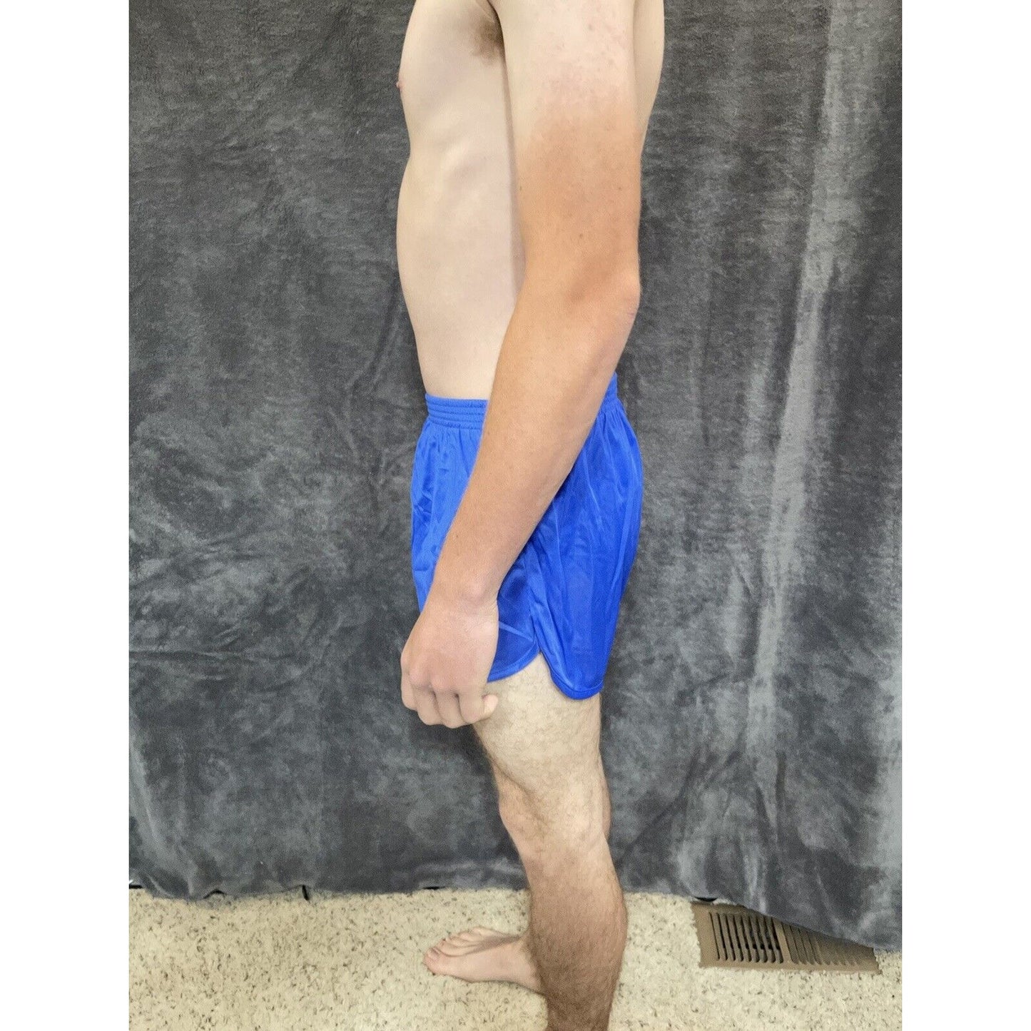 men's soffe ranger panties athletic shorts royal blue medium