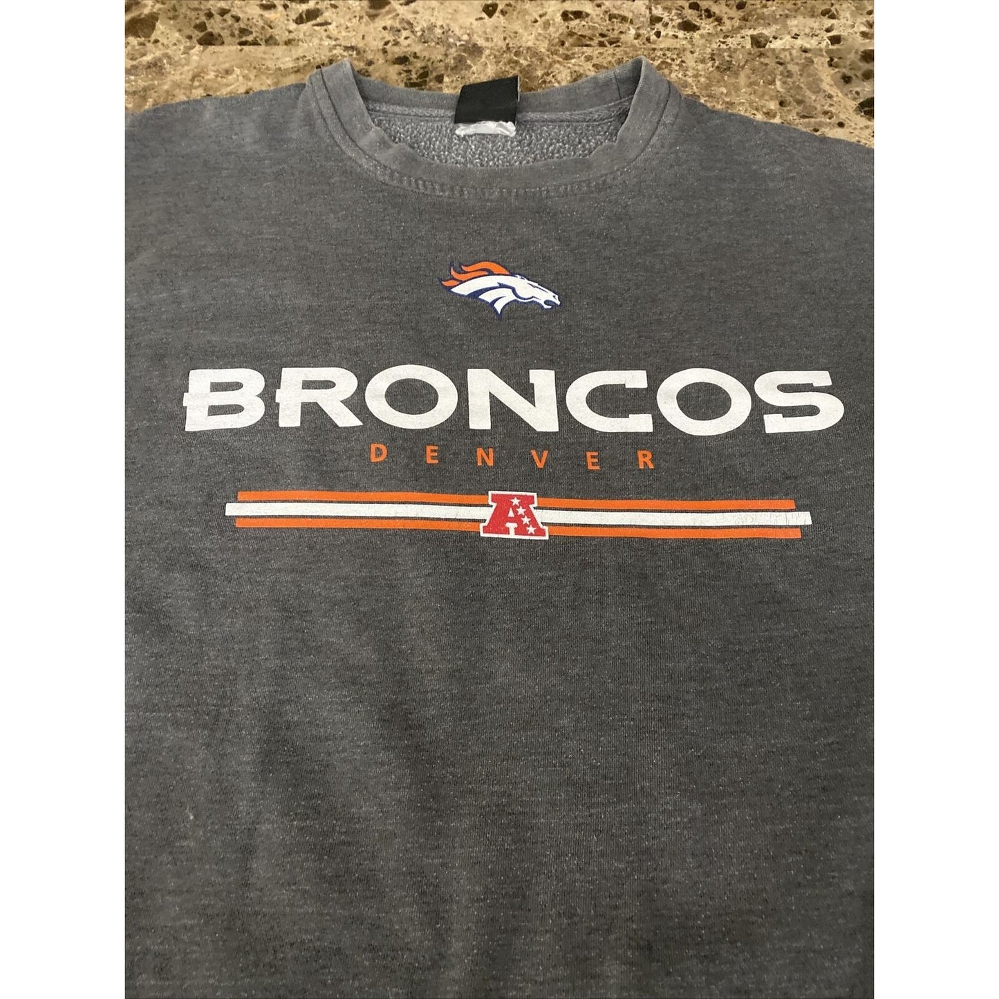 Vintage Denver Broncos NFL AFC 1990s NFL Team Apparel Men’s XL Gray Pullover