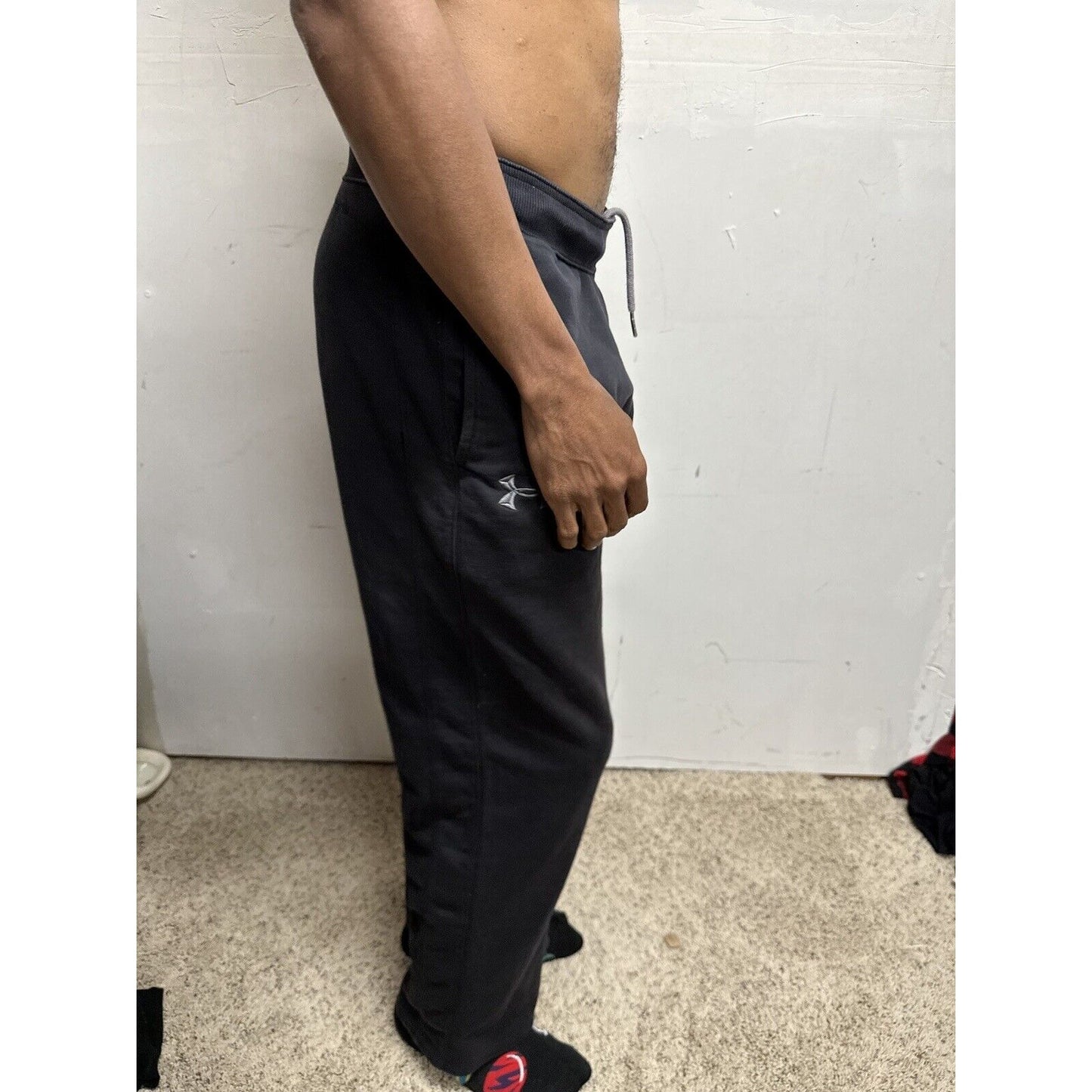 Men’s Black Medium Under Armour Storm Sweat Pants