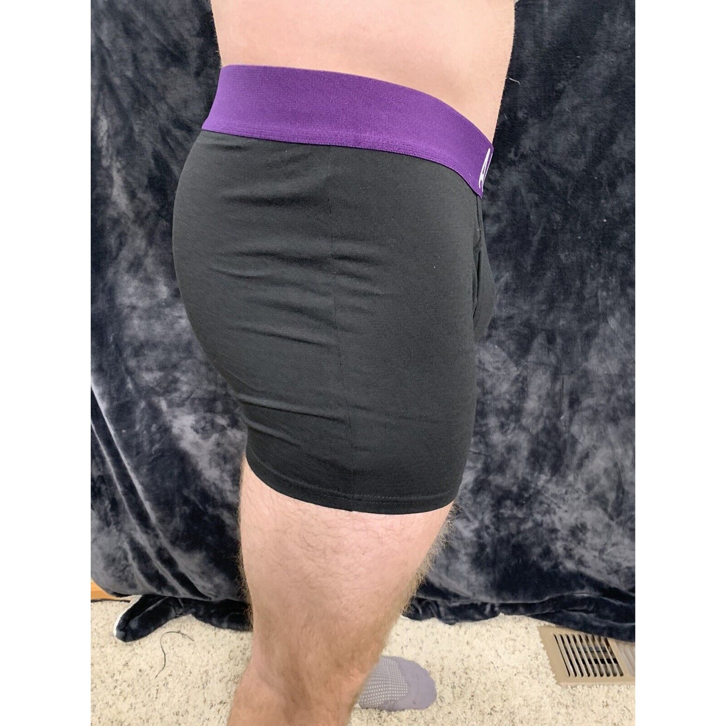 Aeropostale Stretch Boxer Briefs Black Men’s Large - 5% Spandex