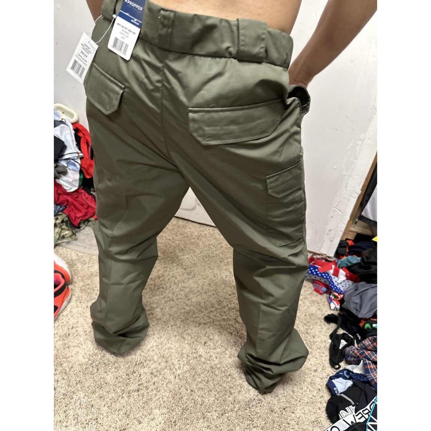 Men’s Propper Line Duty Cargo Pant Olive 34/37 Pants