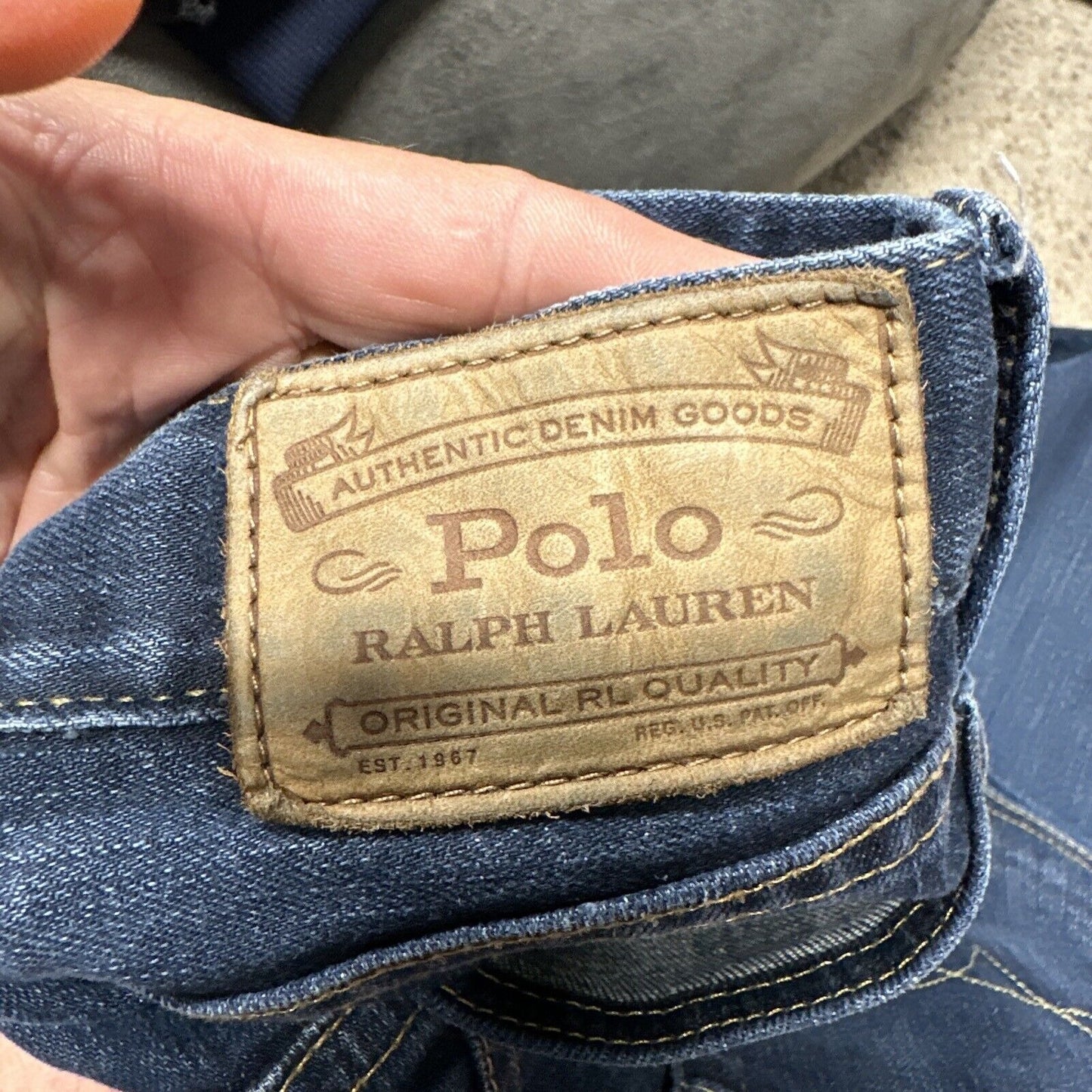 Men’s Blue Polo Ralph Lauren 32 X 30 Jeans
