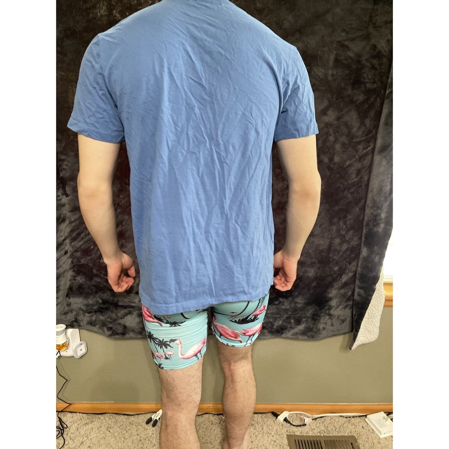 Men’s Large Forever 21 Blue Short Sleeve Shirt