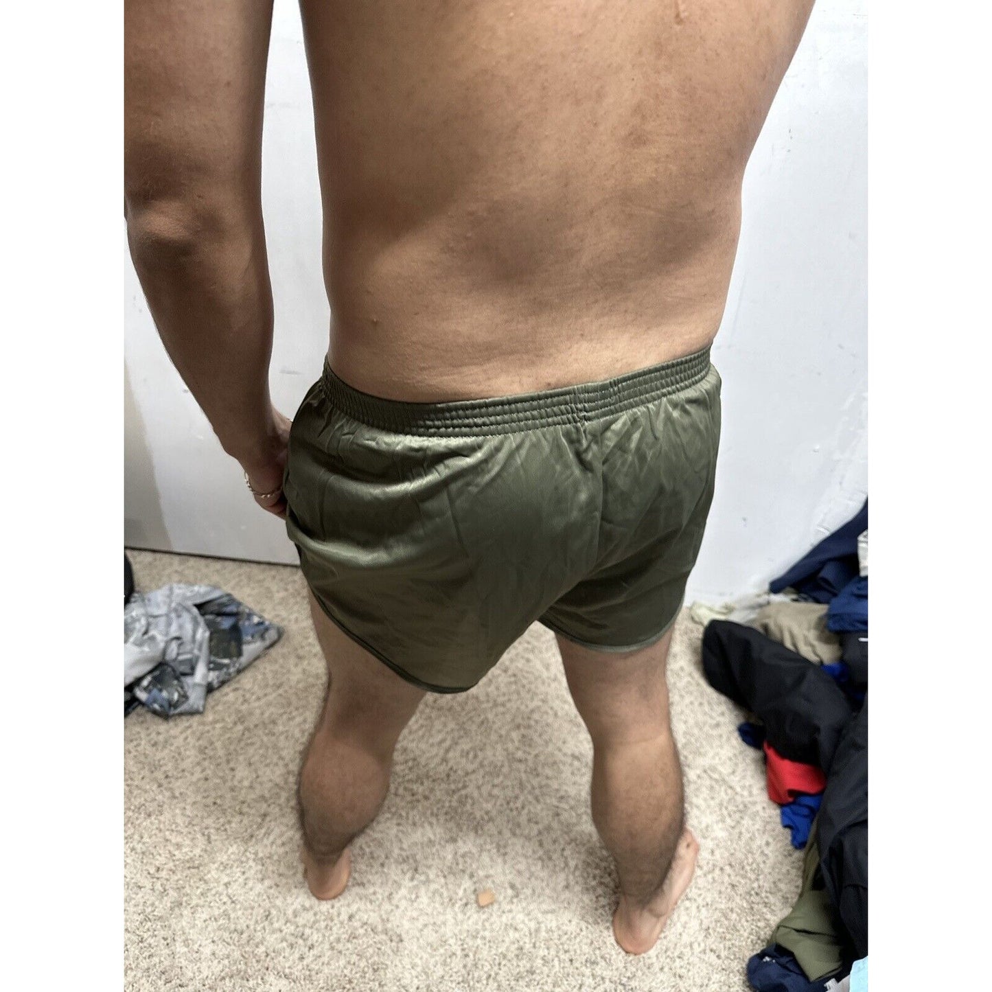 Men’s Olive Green Soffe Ranger Panties Silkies Medium