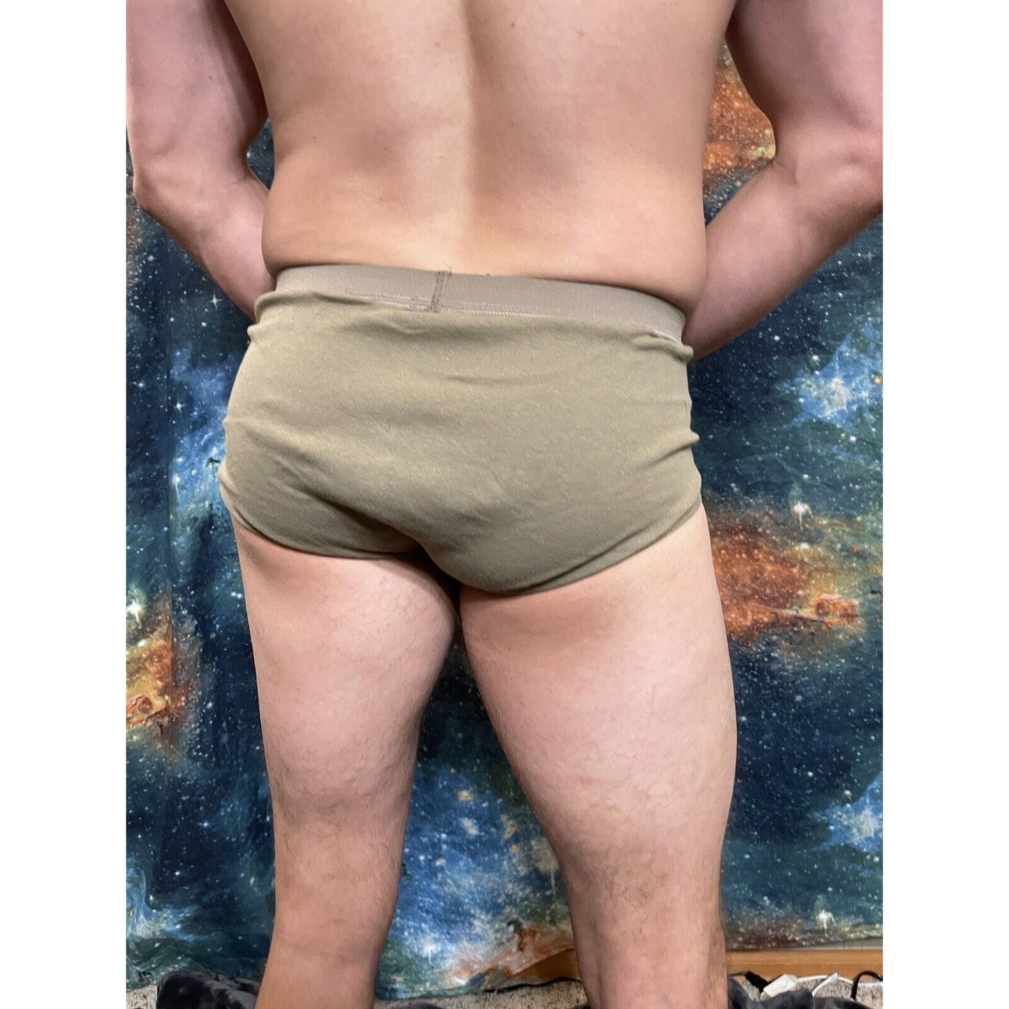 Men’s Soffe Military Briefs Tan Size 32