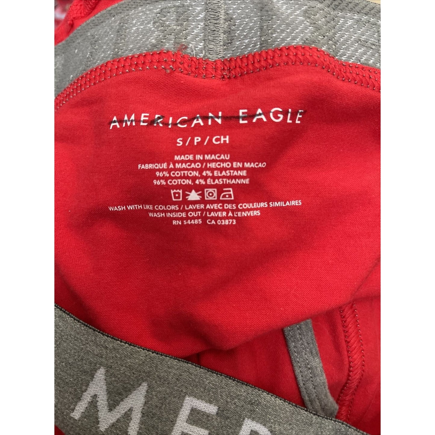 men's red american eagle compression shorts small New And Unworn