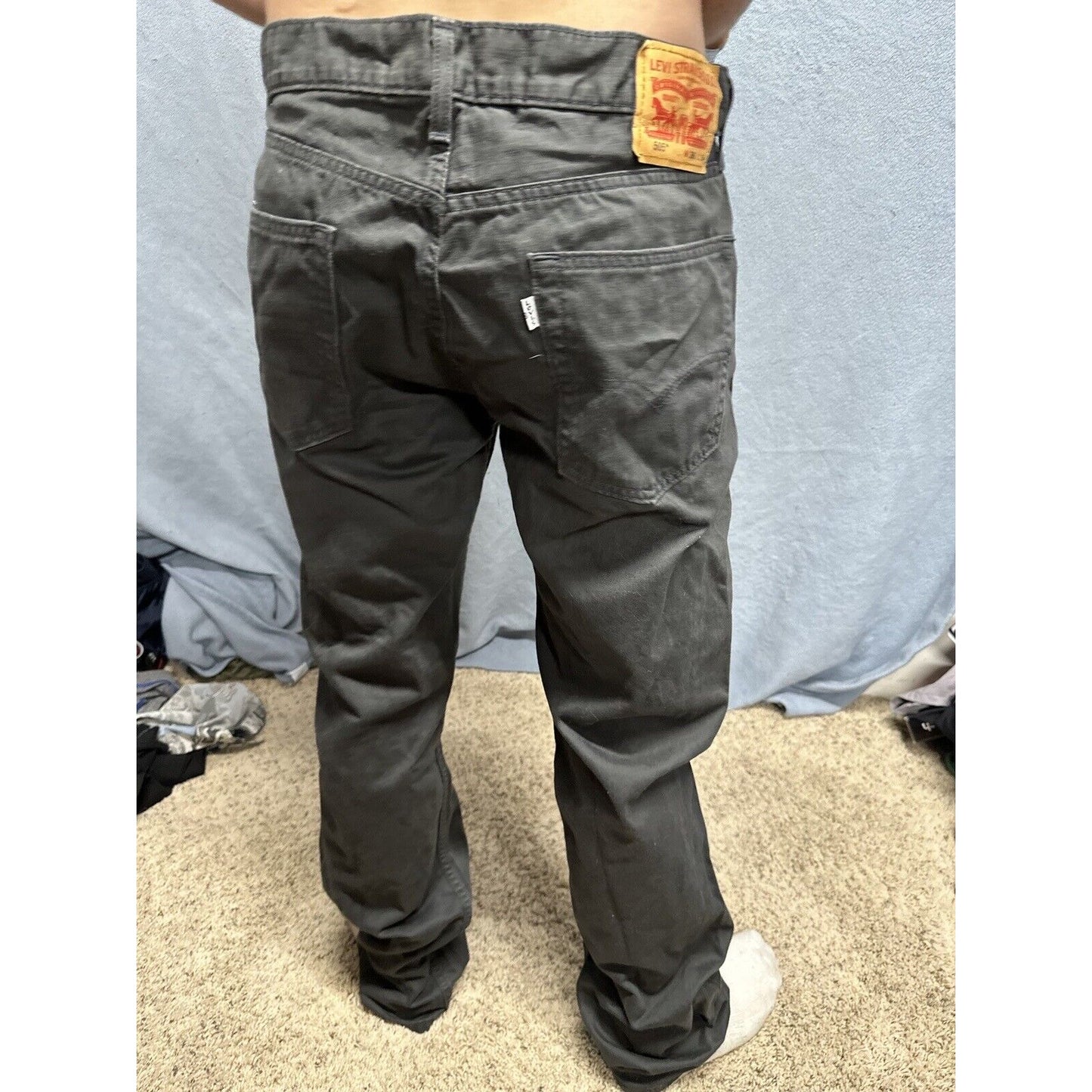 Men’s Black Levi’s 505 36 X 34 Jeans