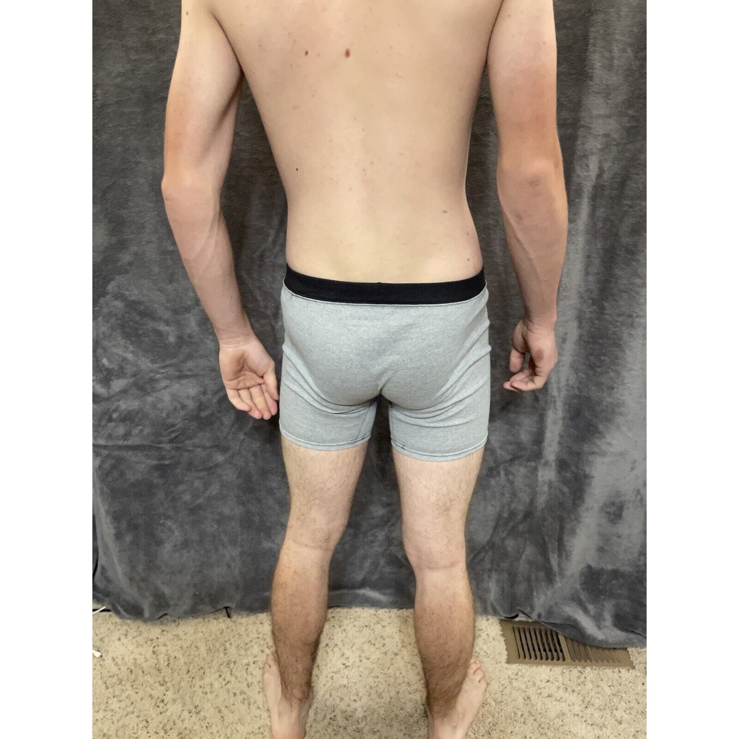 boy's XL gray hanes boxer brief