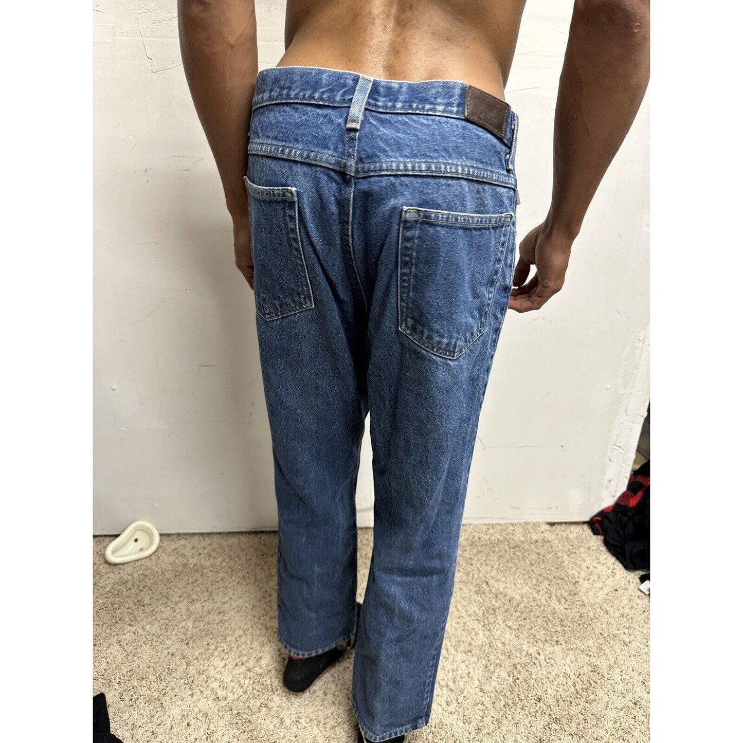Men’s L.L. Bean 33 X 29 Blue Jeans Classic Fit