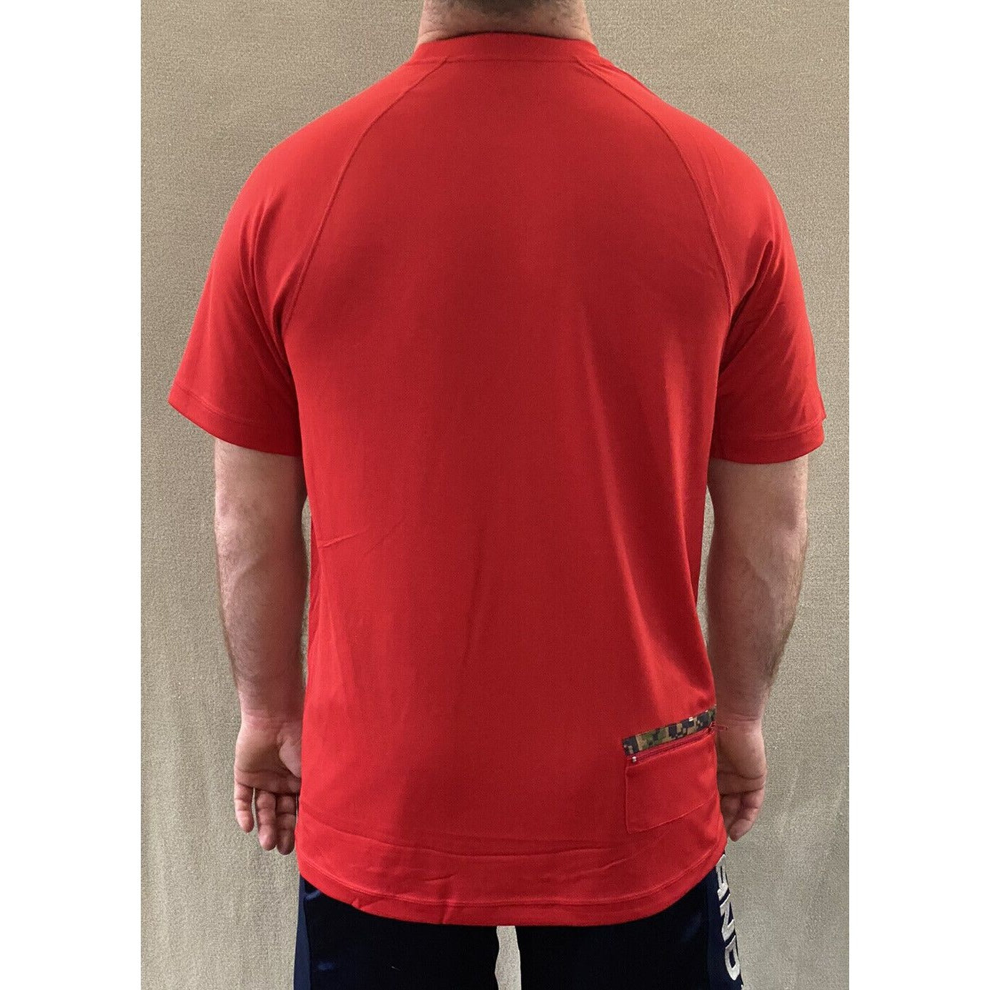 Soffe Extreme Training XT46 Men’s Medium Red Camo Military Polyester Shirt NWT