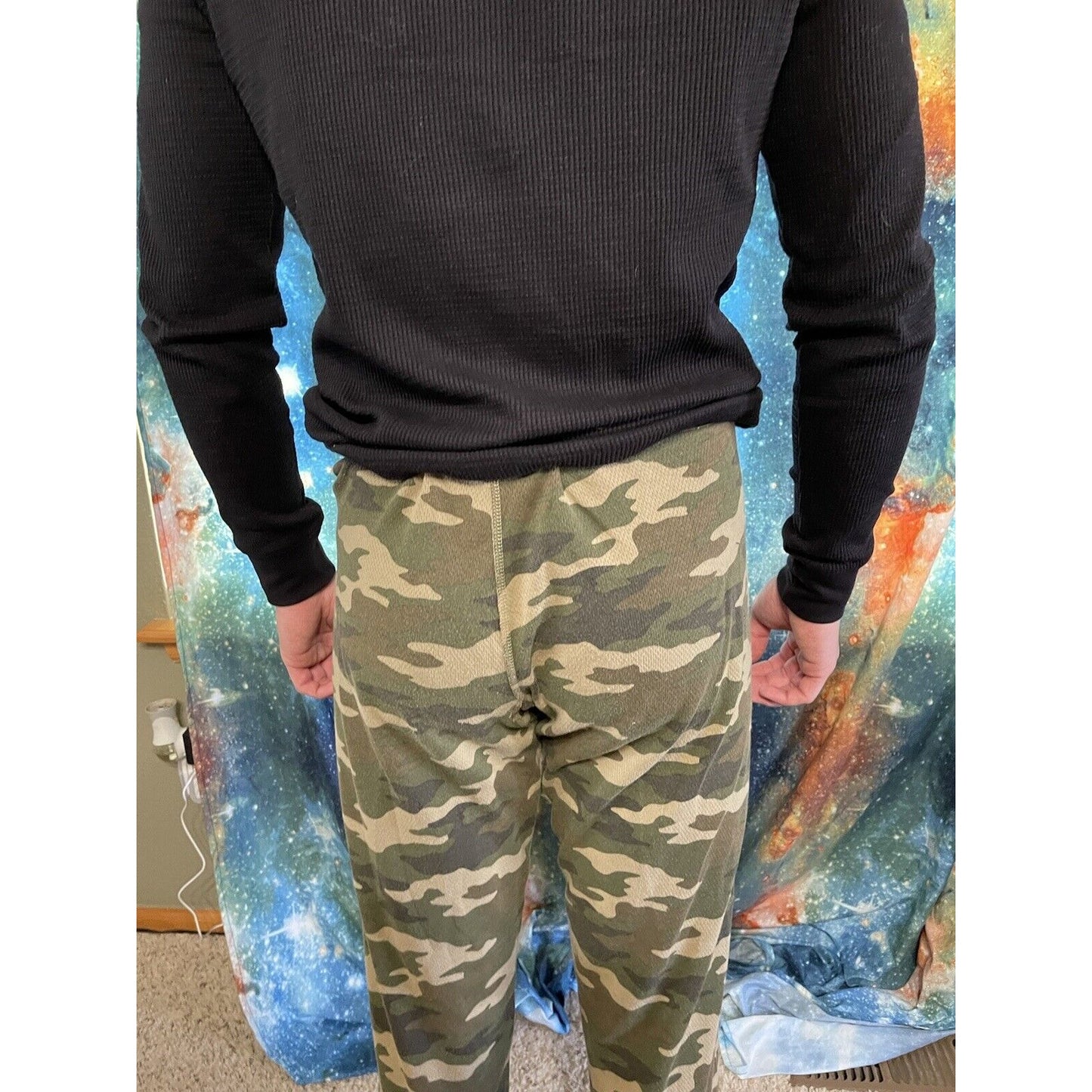 Men’s Large Camo Croft And Barrow sleepwear lounge thermals