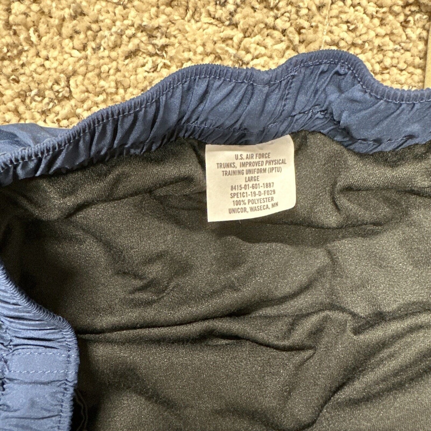 Men’s USAF Air Force Improved Pt Uniform Large Blue