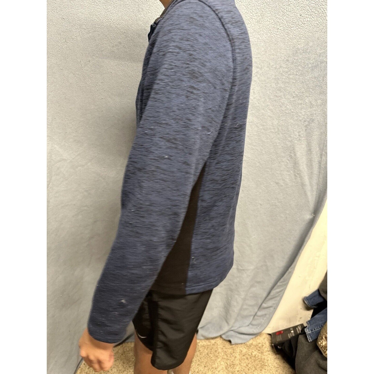Men’s Blue 1/4 Zip Pullover Colorado Vail Gear For Sports Sweater