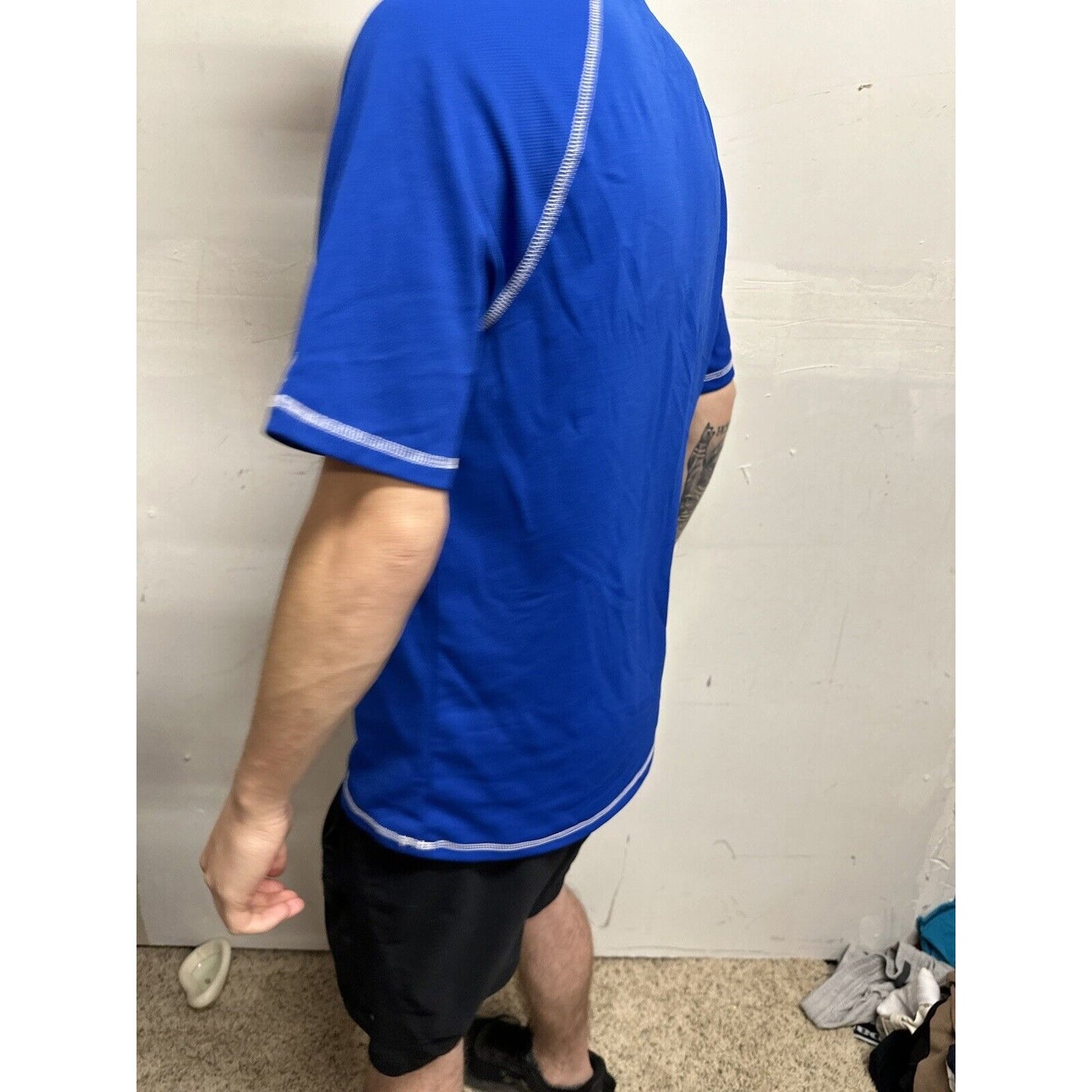 Men’s Blue Small Speedo Shirt