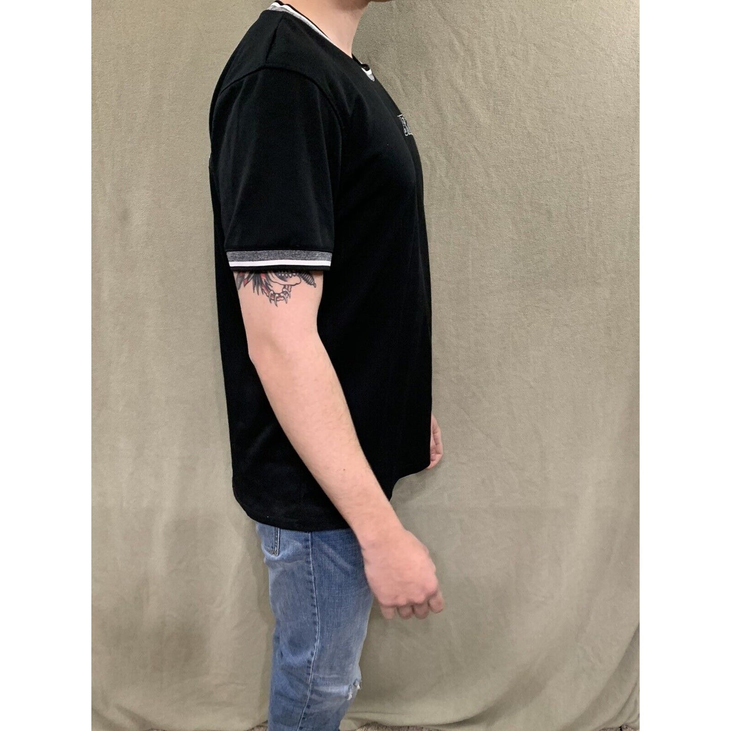 Rue 21 Carbon Black Shirt (BRKLYN) Size Medium